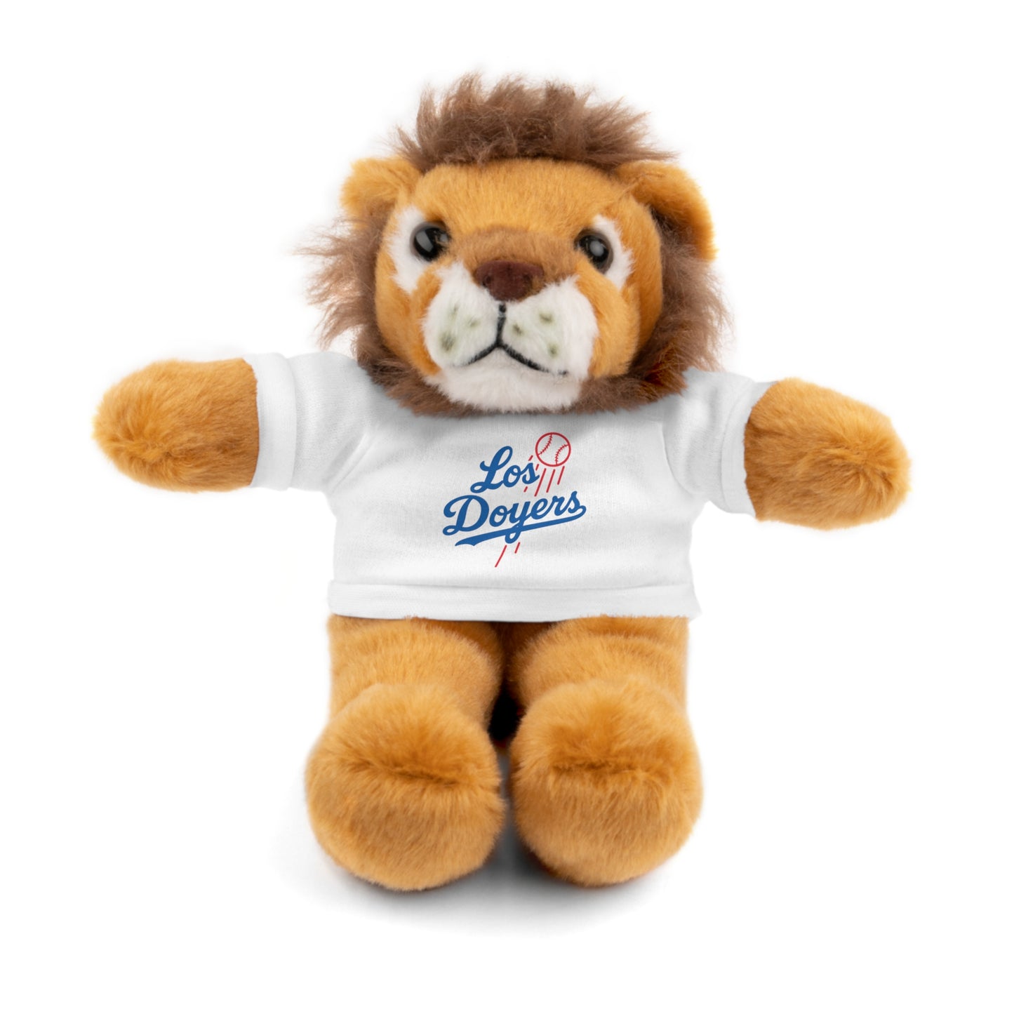 Los Doyers Plush Toy with Tee - Perfect Gift for Sports Fans & Kids