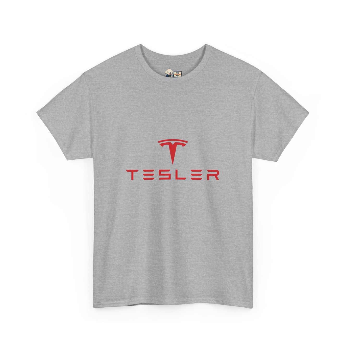 I Love Tesler - Heavy Cotton Tee - Cool Casual Wear