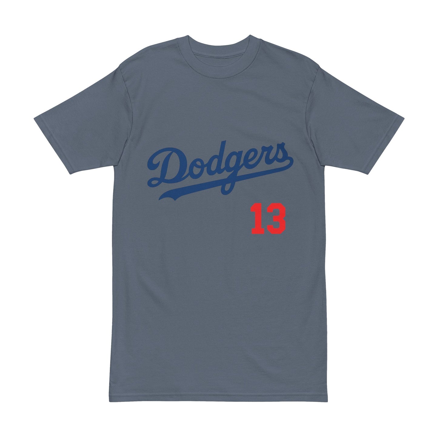 Dodgers Foo #13 -Men's Heavyweight Tee for Sports Fans