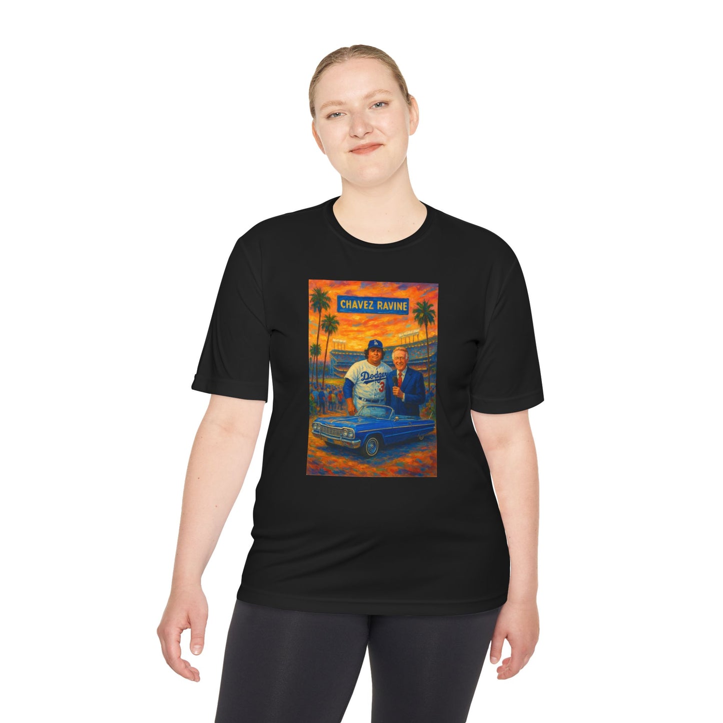 Vin Scully & Fernando Valenzuela - Unisex Moisture Wicking Tee