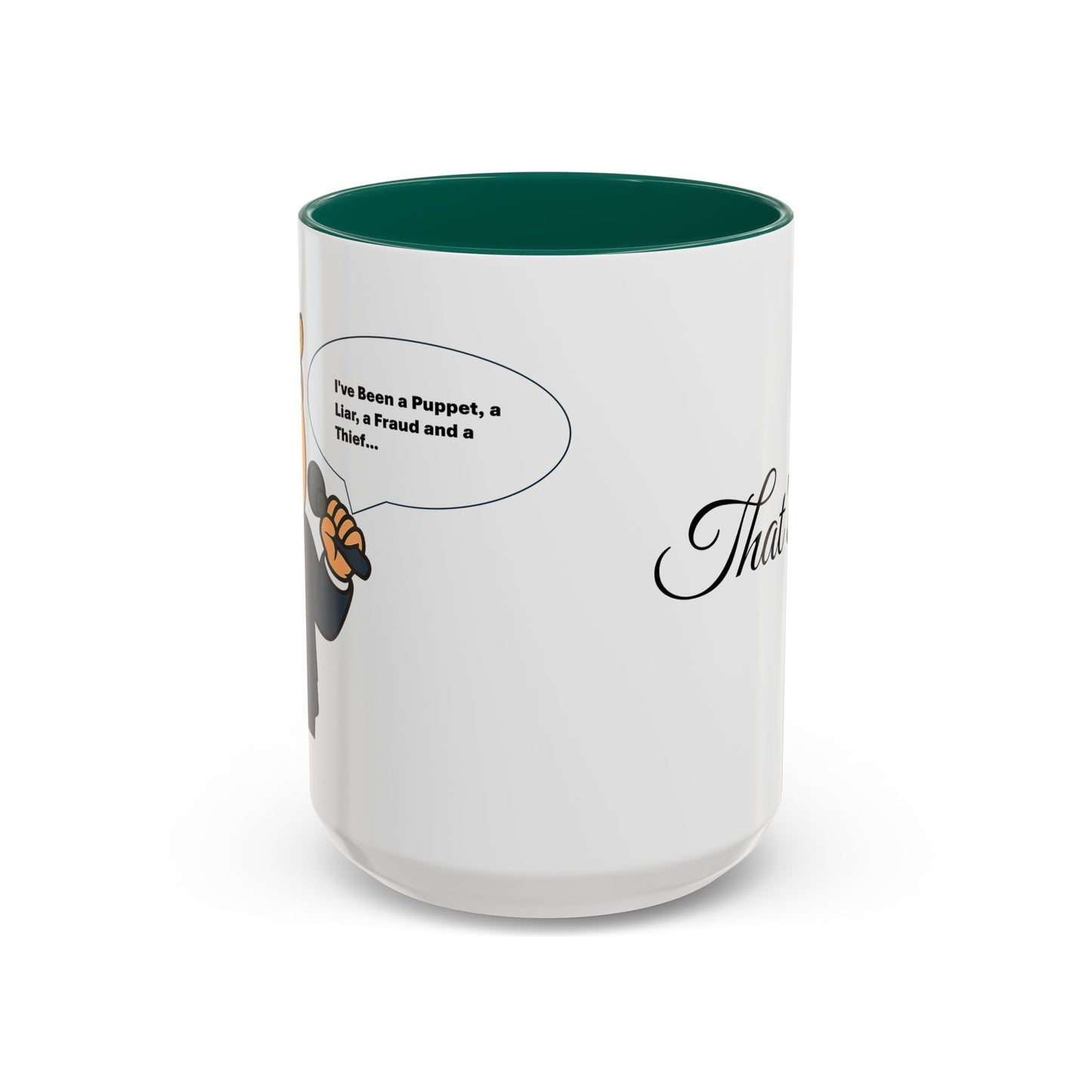 Trump Lies Colorful Humorous Coffee Mug