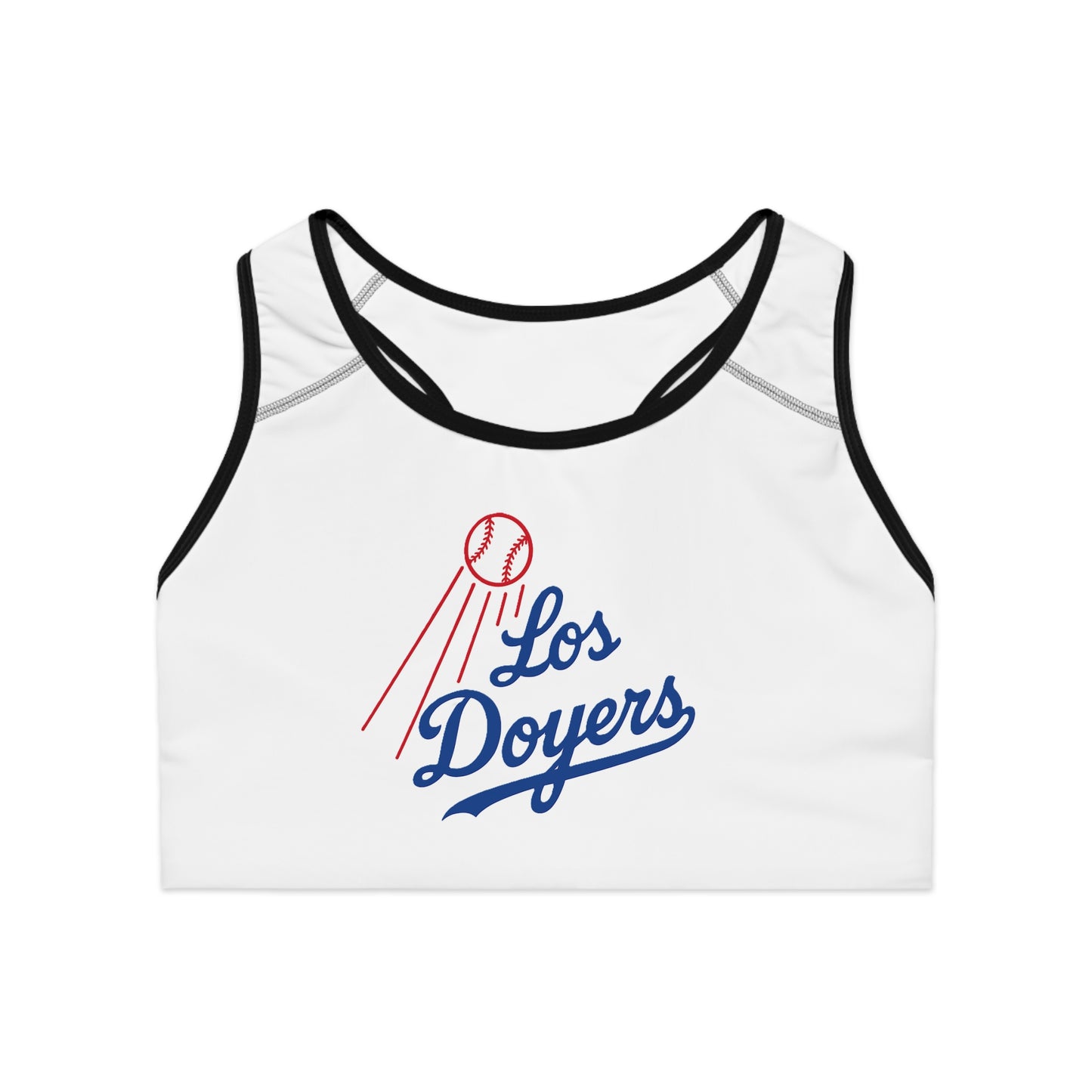 Los Doyers Athletic Sports Bra - Ideal for Active Fans - Women