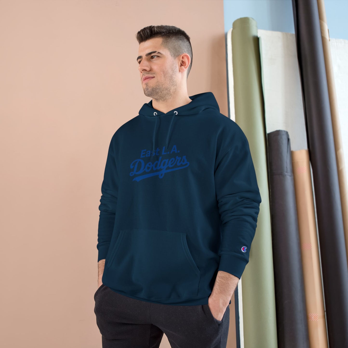 East L.A. Dodgers Champion Hoodie - Cozy Sportswear for Fans - Men & Women
