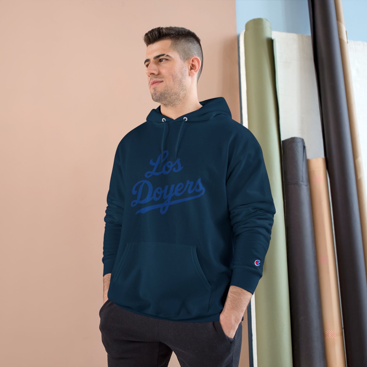 Los Doyers Unisex Champion Hoodie - Men & Women