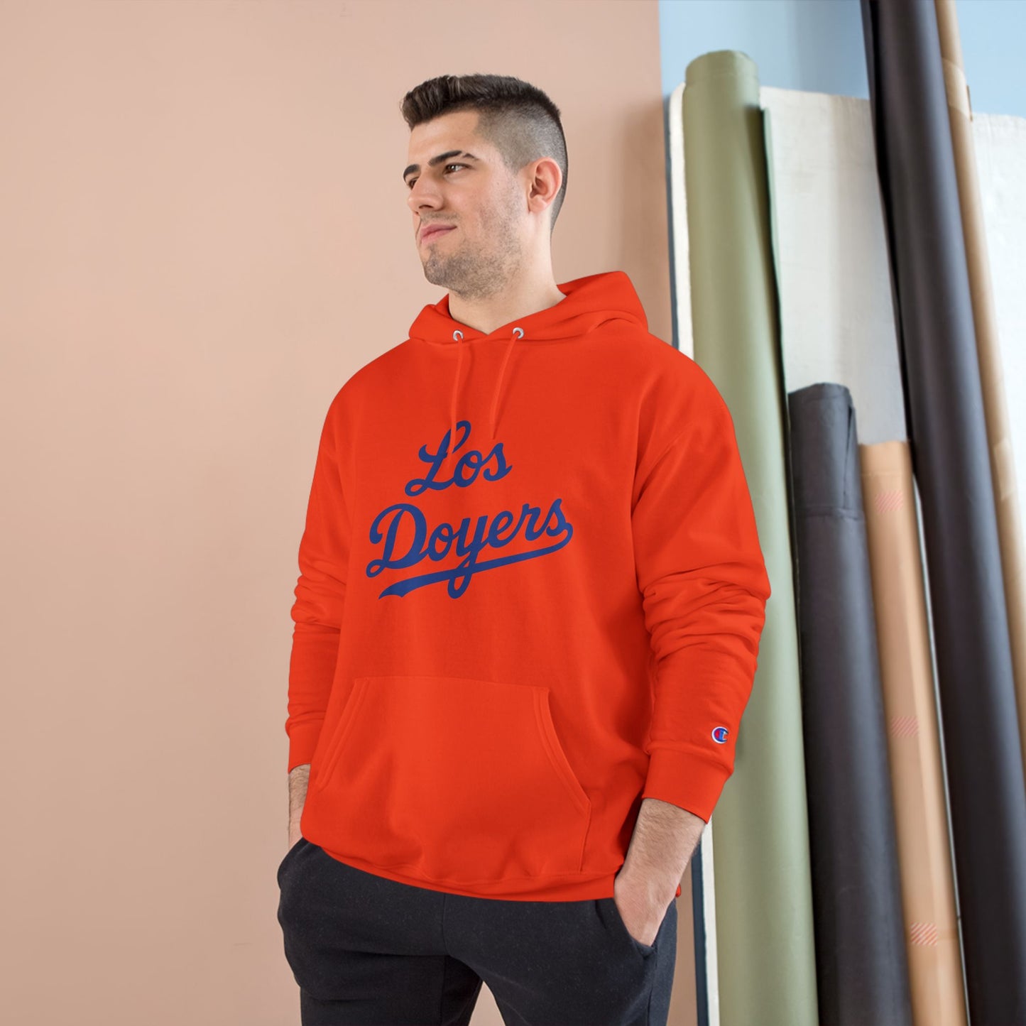 Los Doyers Unisex Champion Hoodie - Men & Women