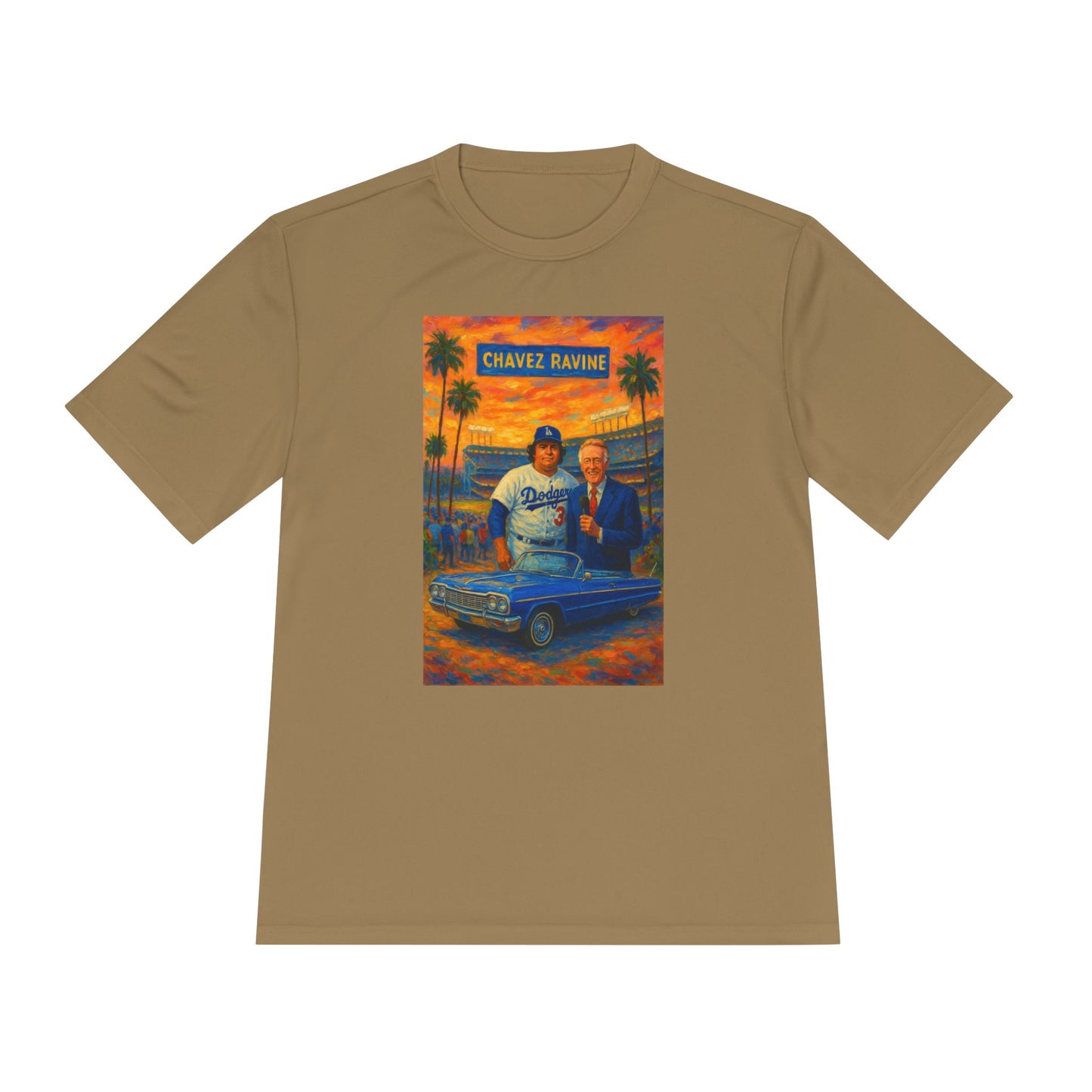 Vin Scully & Fernando Valenzuela - Unisex Moisture Wicking Tee