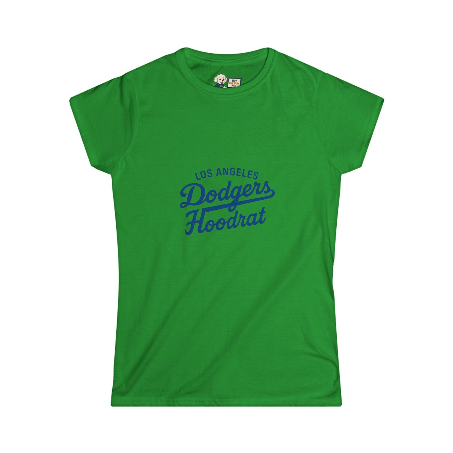 Los Angeles Dodgers Hoodrat - Women's Softstyle Tee - Perfect for Game Day!
