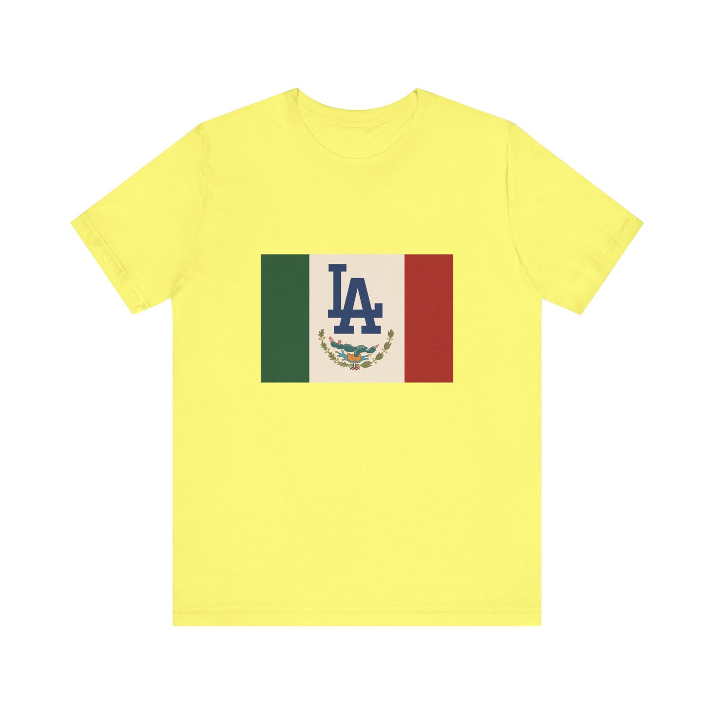 Mexican Pride LA Dodgers Flag Tee - Unisex Jersey Short Sleeve T-Shirt
