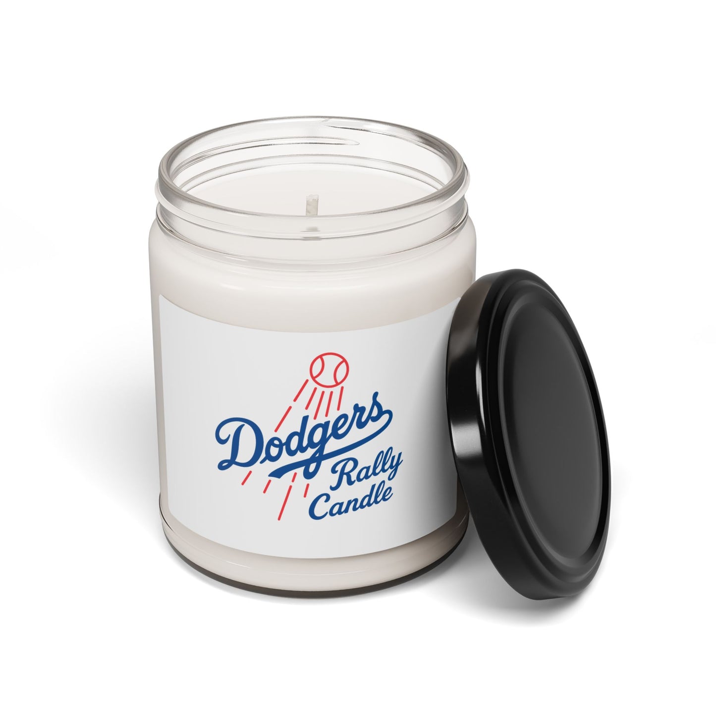 Dodgers Rally Scented Soy Candle - 9oz Decorative Home Fragrance