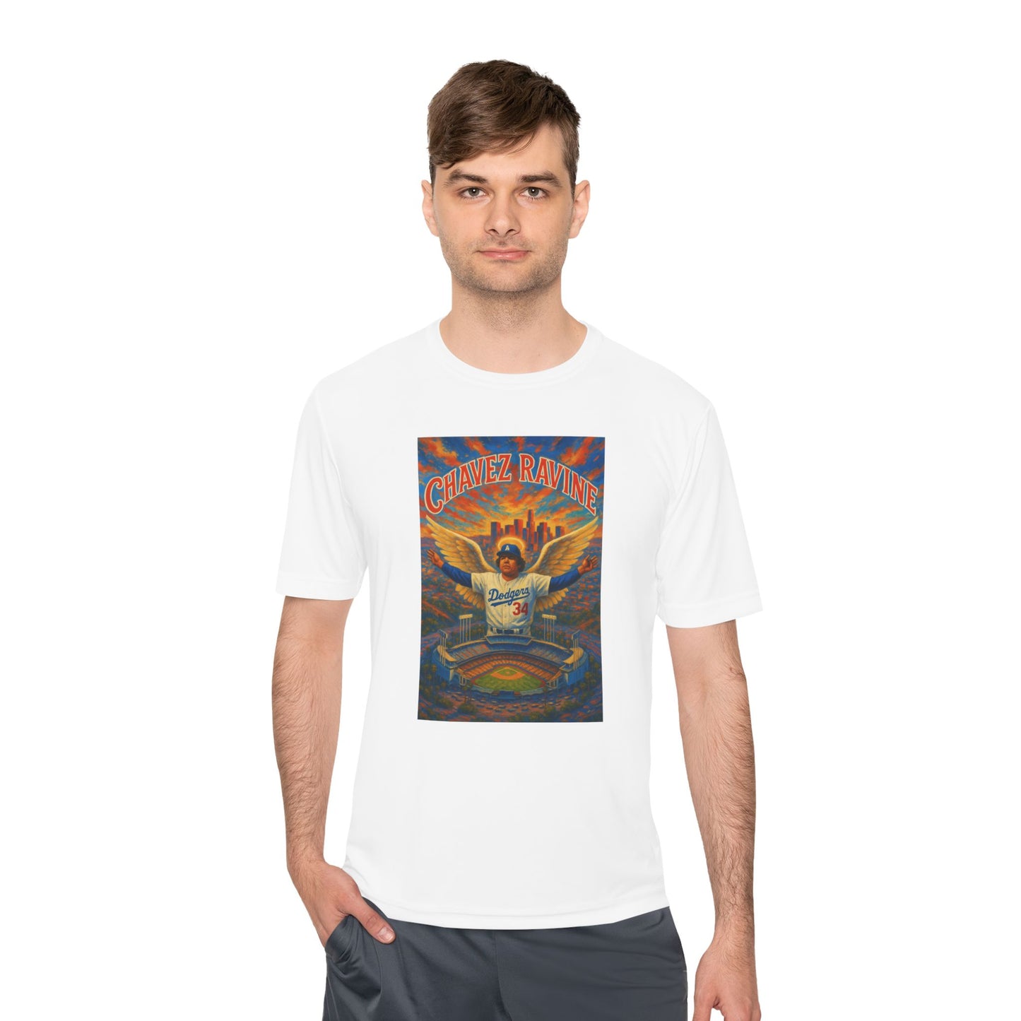 Fernando Valenzuela Chavez Ravine - Unisex Moisture Wicking Tee