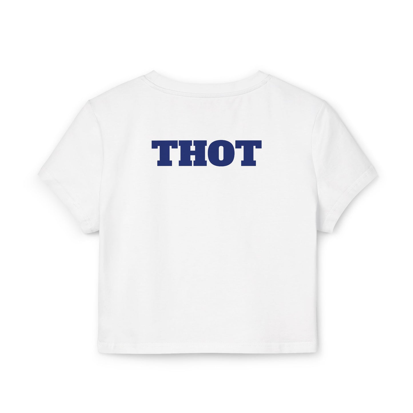 Women's Dodgers Graphic Belly Tee - Casual Baseball Style for Trendy Fans