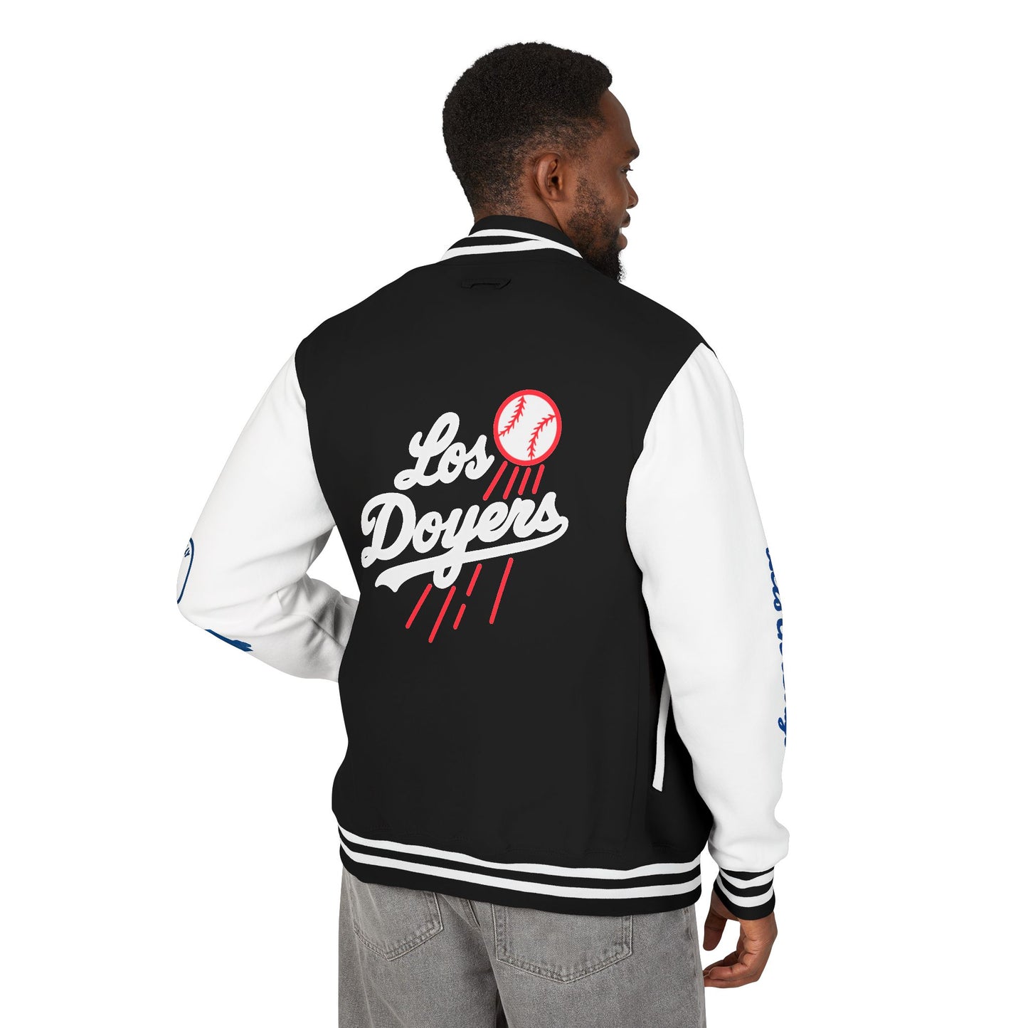 Los Doyers Unisex Heavyweight - Letterman Jacket - Men & Women