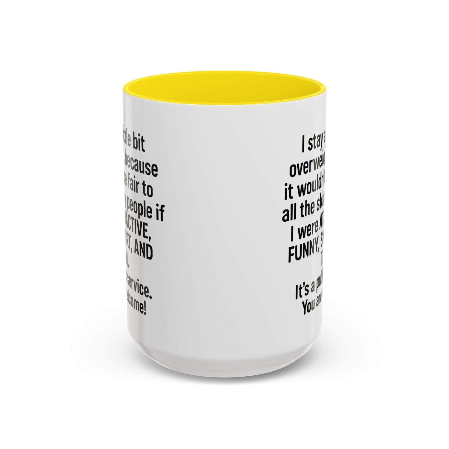 Funny "PUBLIC SERVICE" Coffee Mug - 15oz - Perfect Gift for Coffee Lovers