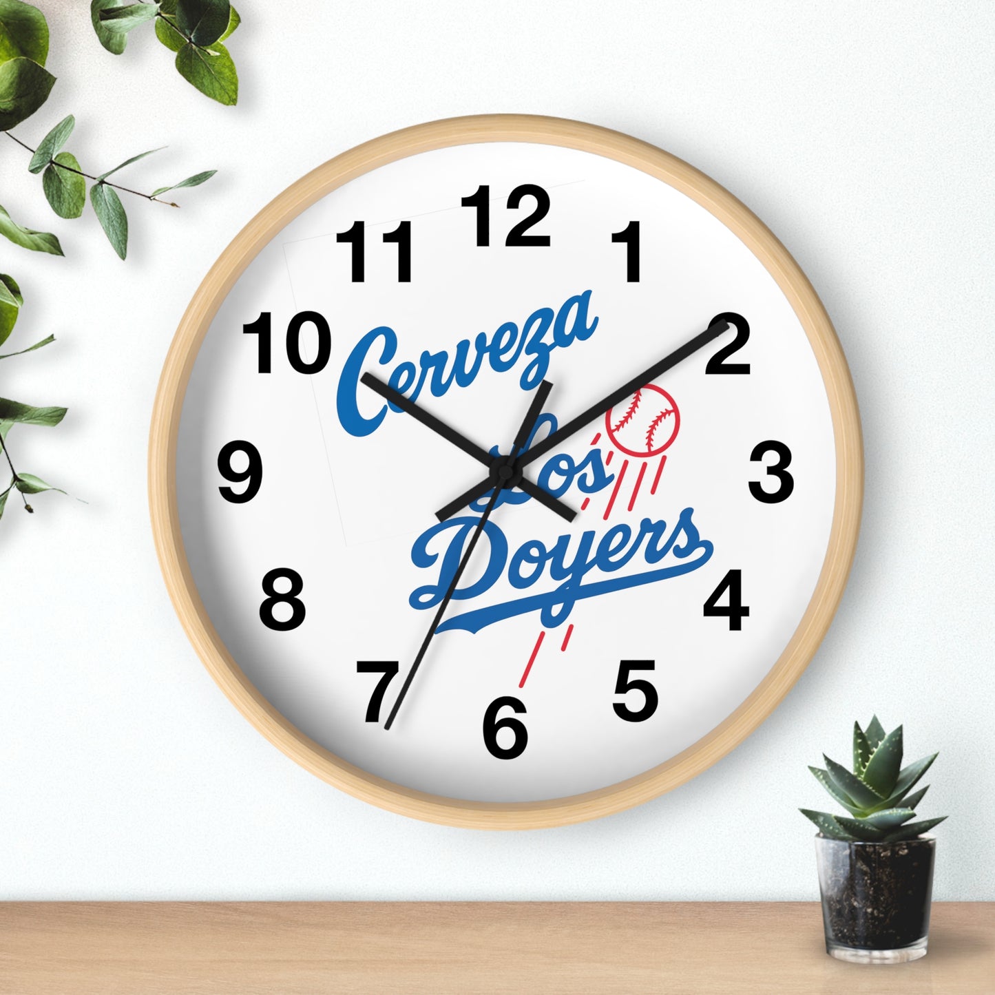 Cerveza Los Doyers Wall Clock