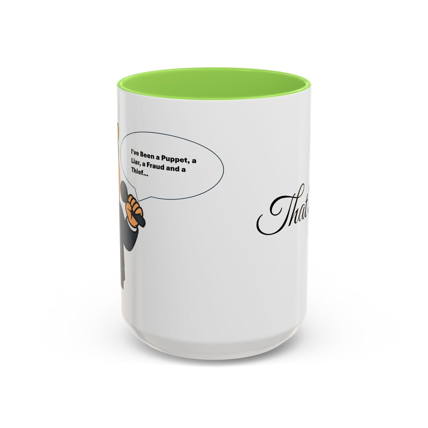 Trump Lies Colorful Humorous Coffee Mug