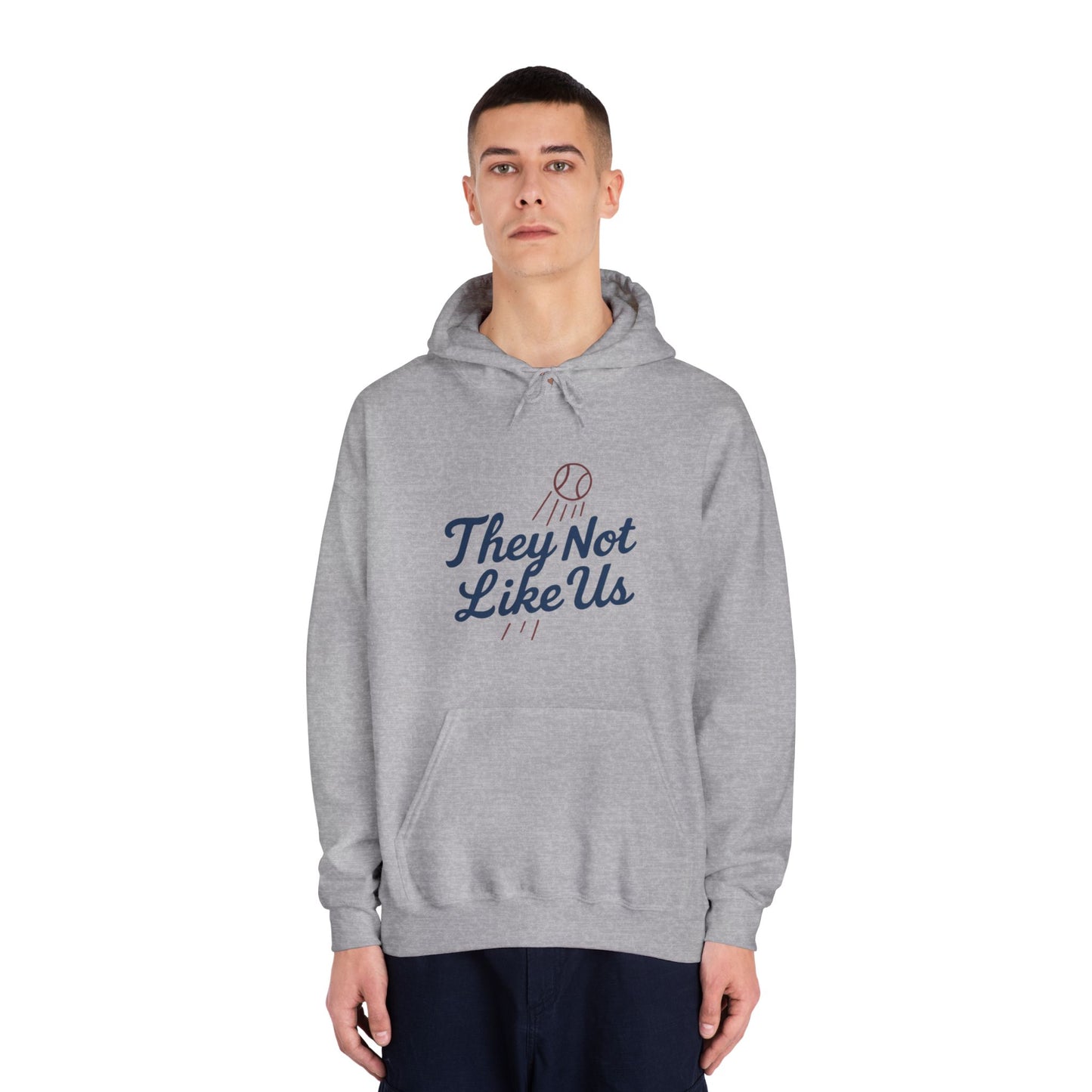 Dodgers "They Not Like Us" - Unisex Baseball Hoodie - Original Design