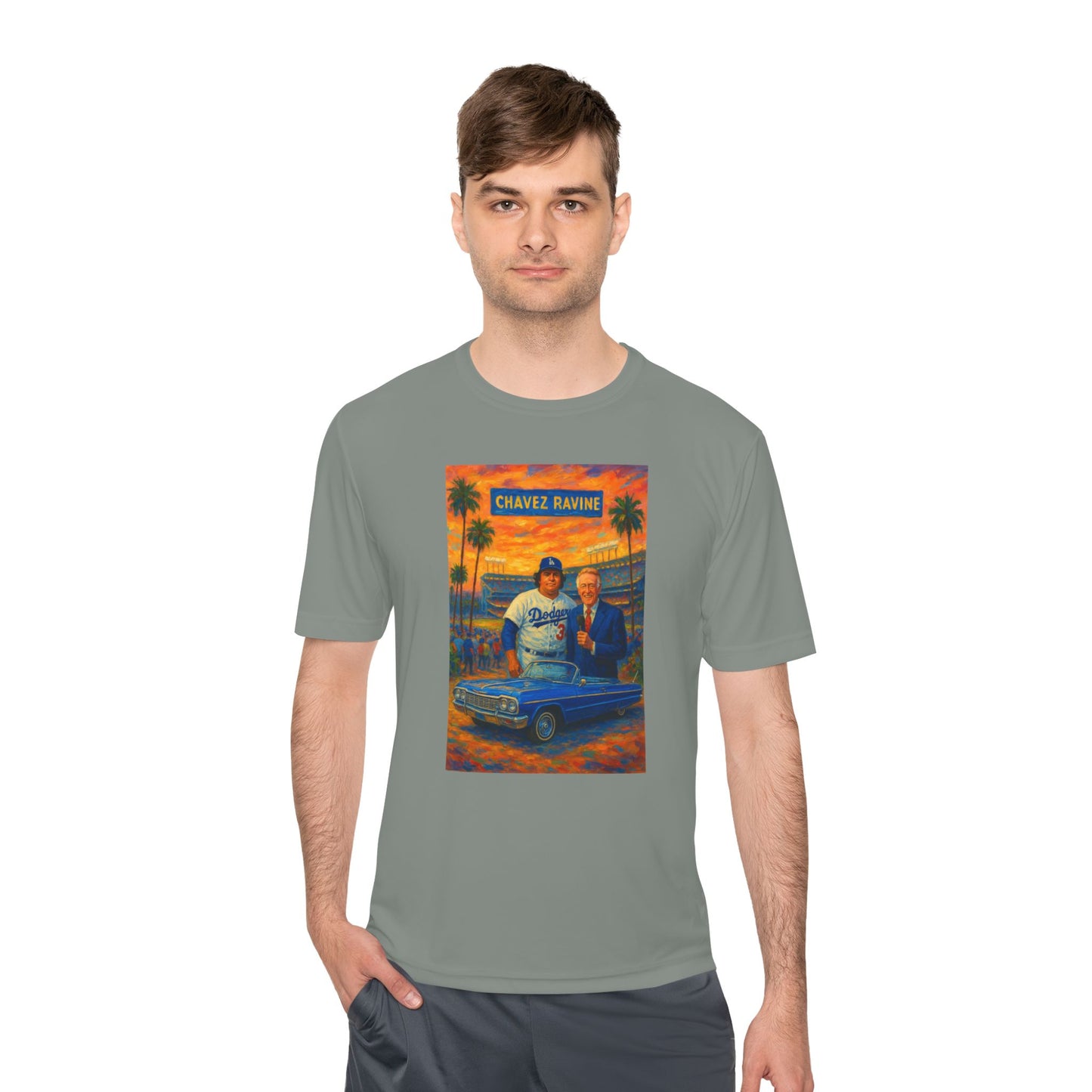 Vin Scully & Fernando Valenzuela - Unisex Moisture Wicking Tee
