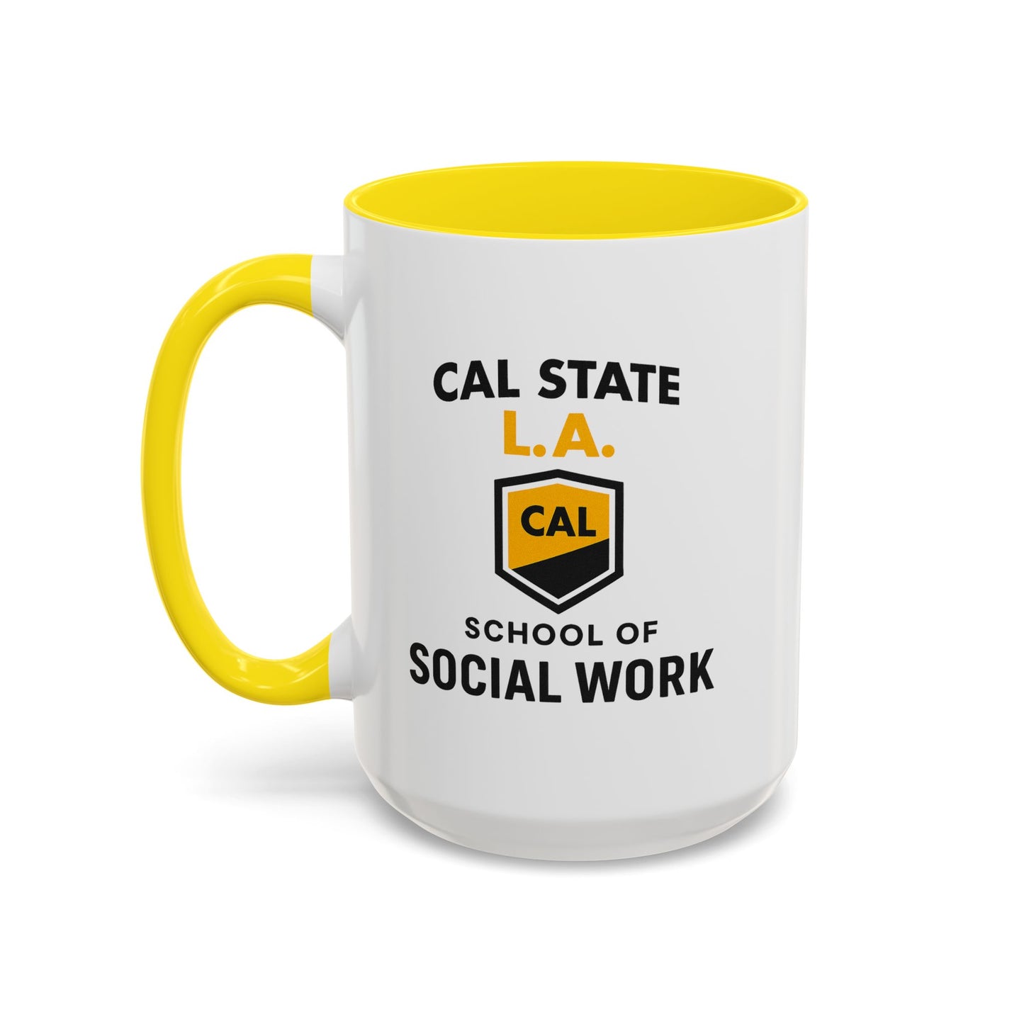 Cal State L.A. - School of Social Work -Accent Mug - 15oz