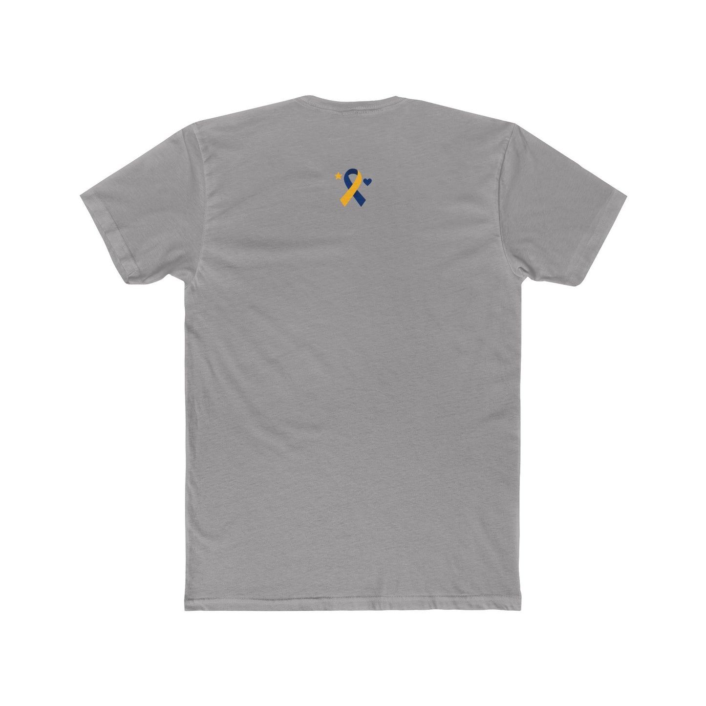 Down Syndrome Awareness "The Chosen Few" Unisex Cotton Crew Tee - Heart Design