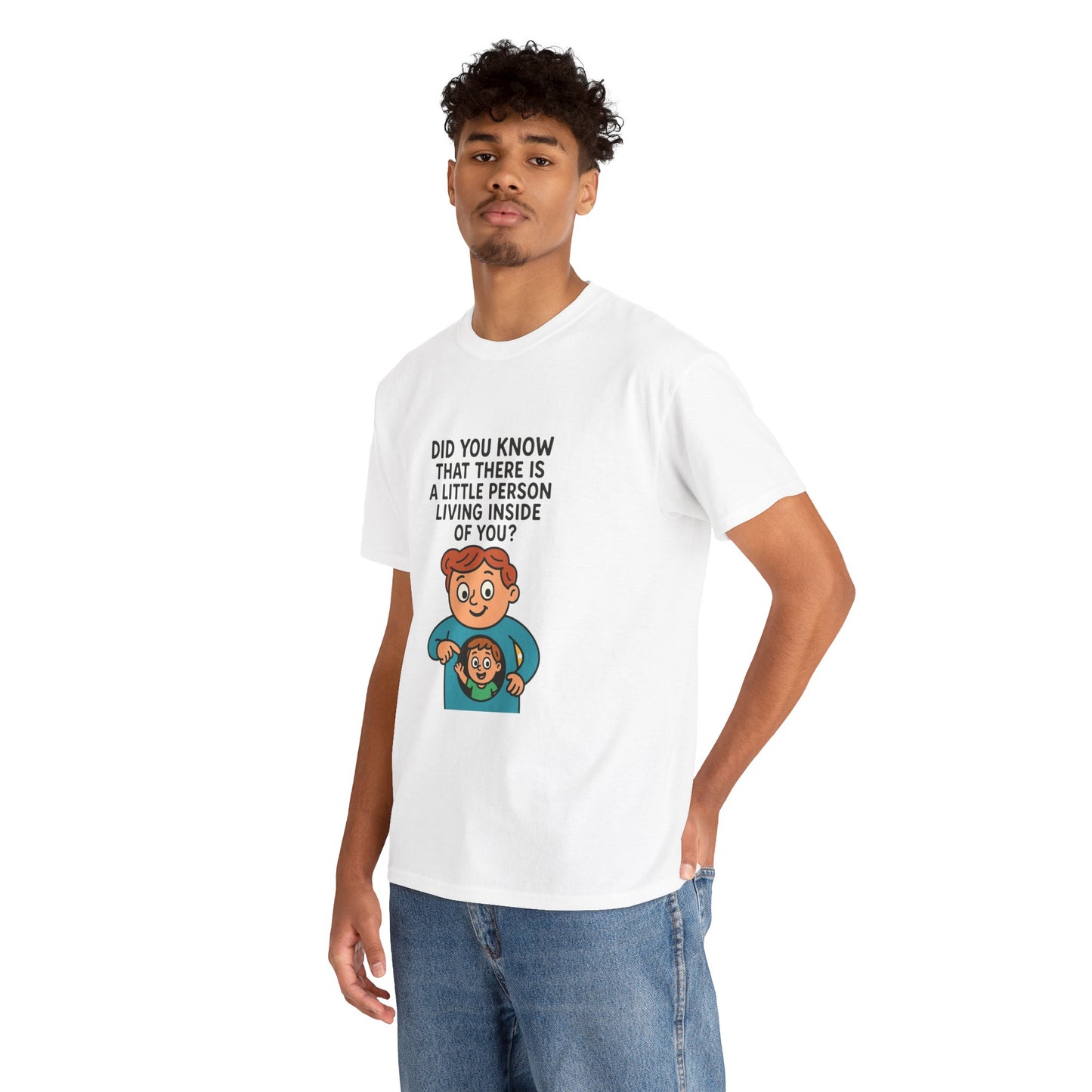 Mental Health "Inner Child" Unisex Heavy Cotton Tee - Original Design