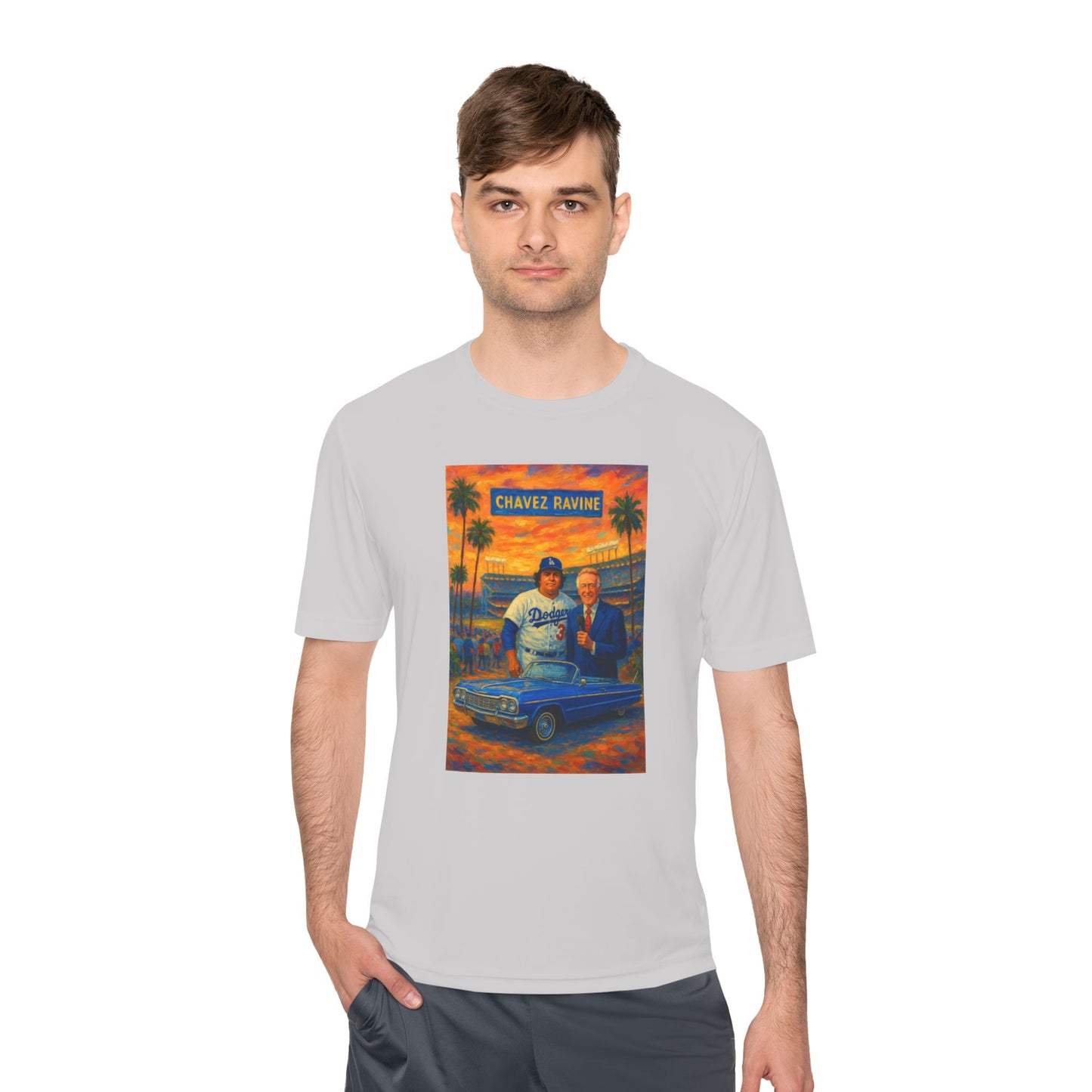 Vin Scully & Fernando Valenzuela - Unisex Moisture Wicking Tee