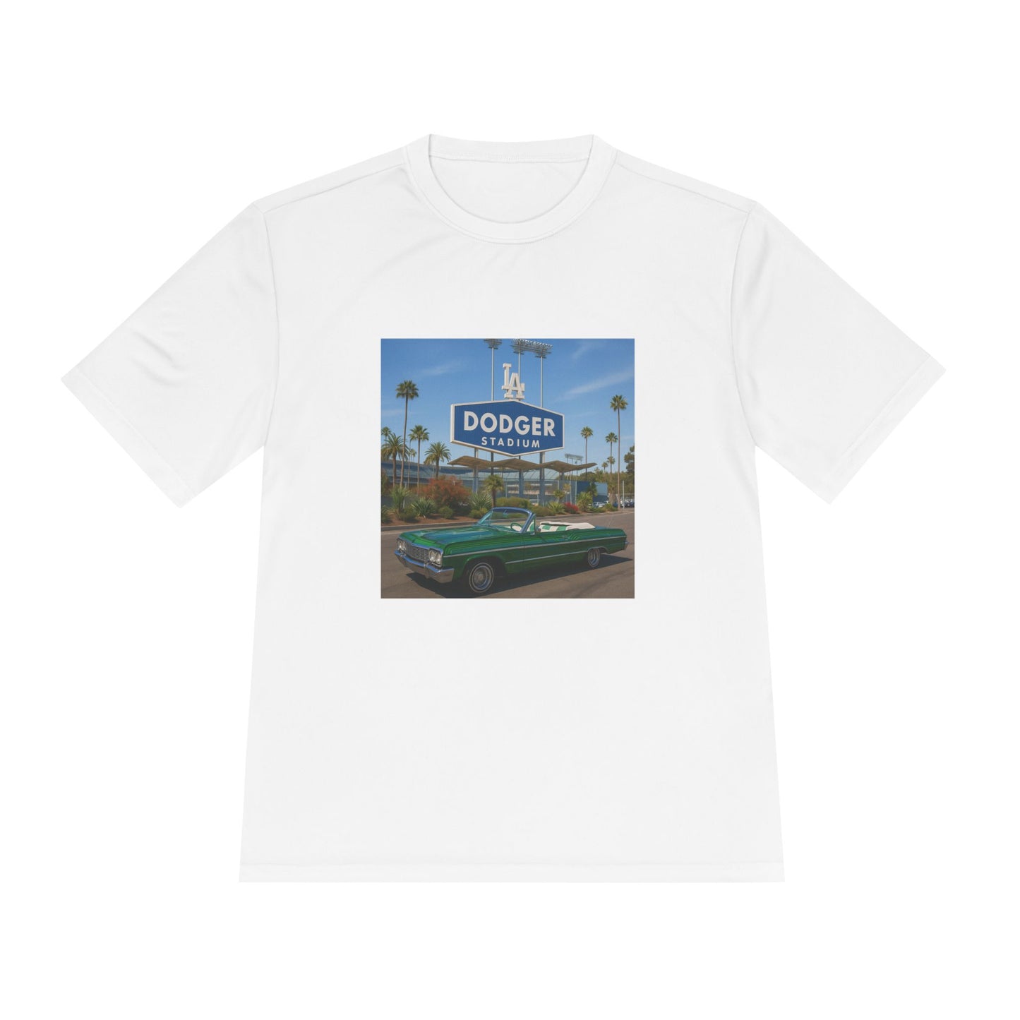 Lowrider Dodger Stadium - Unisex Moisture Wicking Tee