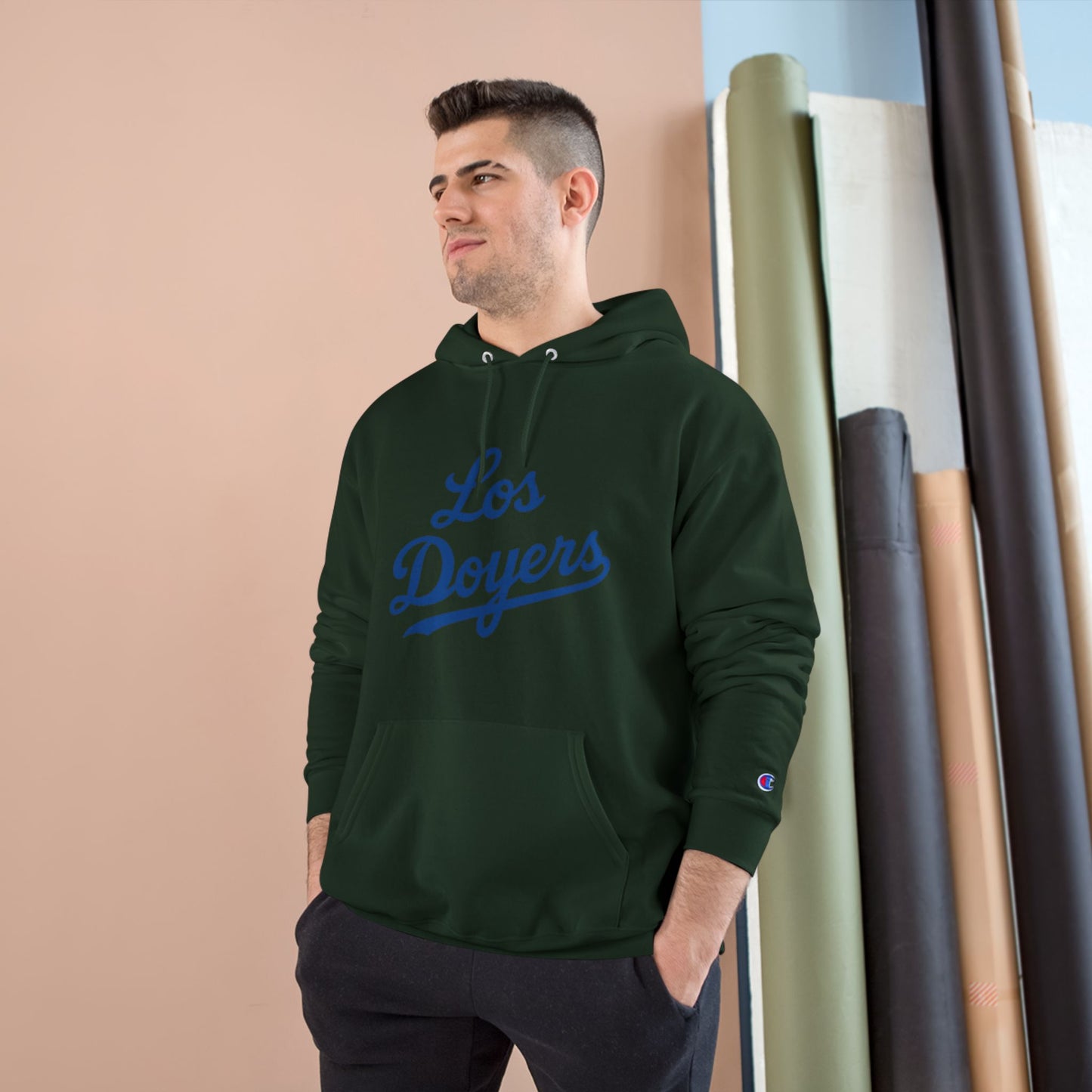Los Doyers Unisex Champion Hoodie - Men & Women