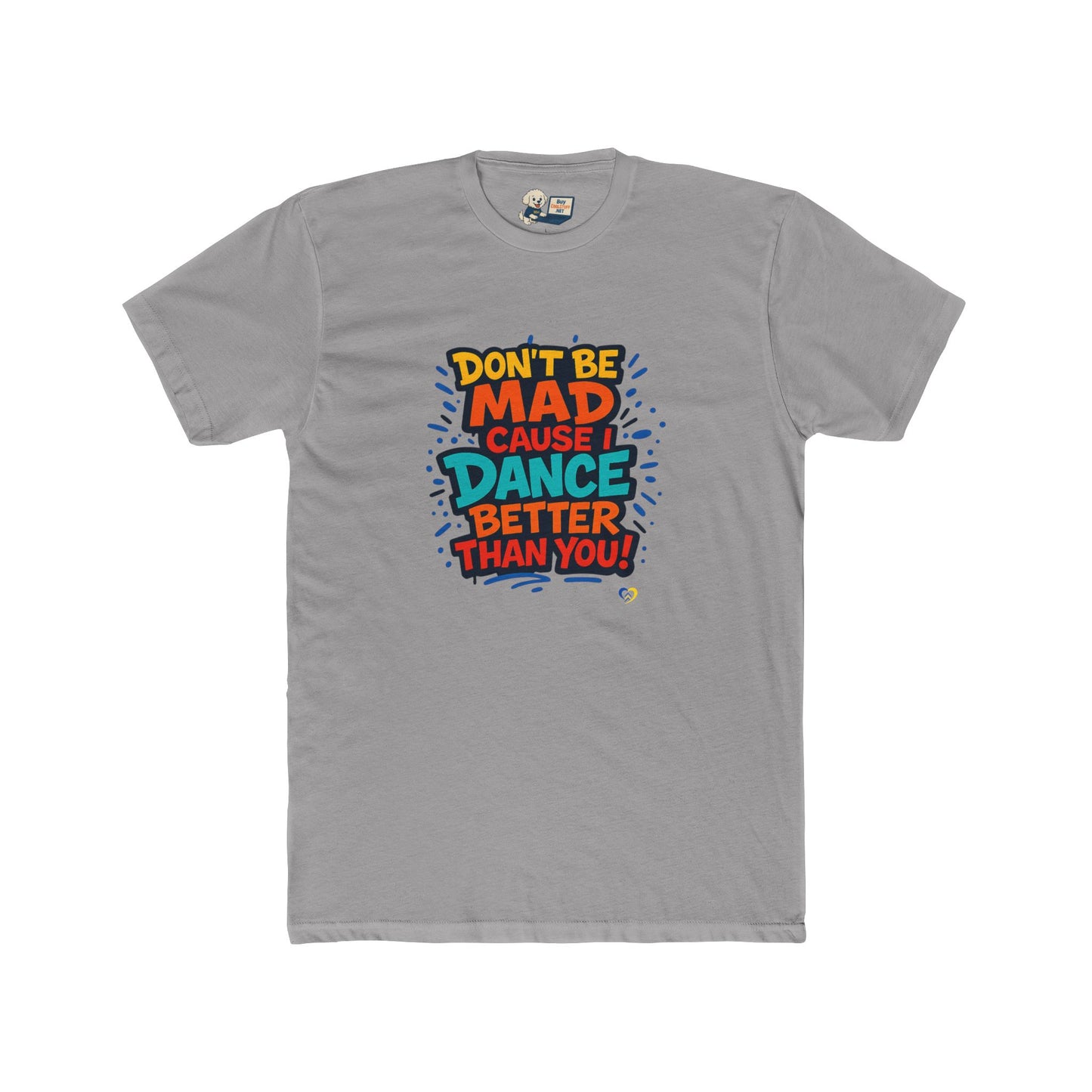 Down Syndrome Awareness "Dance" Unisex Cotton Crew Tee - Dance Graffiti Design