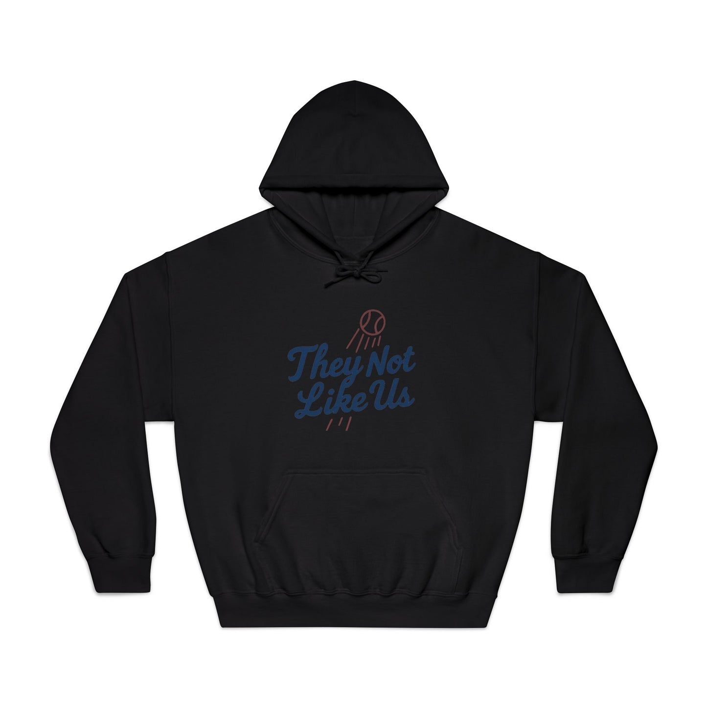 Dodgers "They Not Like Us" - Unisex Baseball Hoodie - Original Design