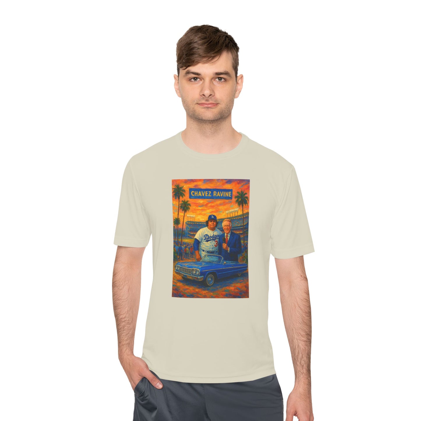 Vin Scully & Fernando Valenzuela - Unisex Moisture Wicking Tee