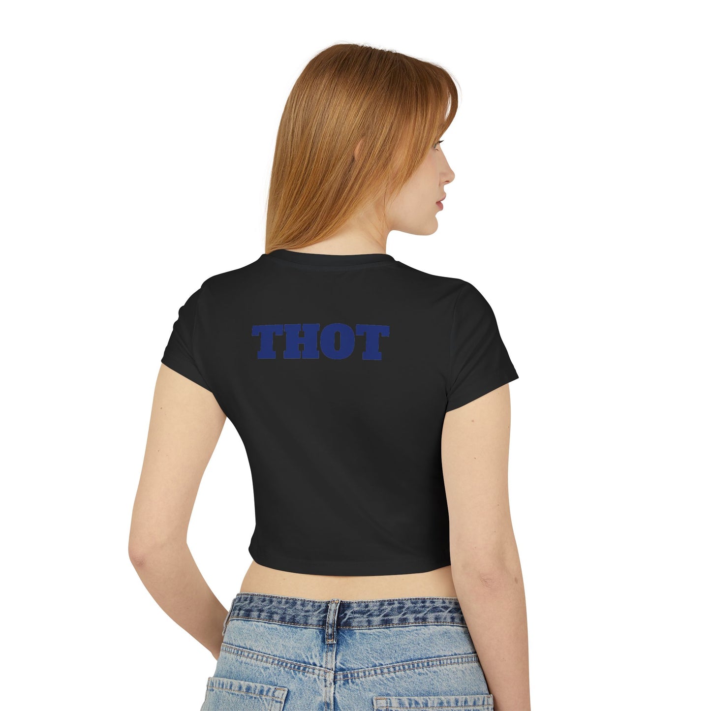 Women's Dodgers Graphic Belly Tee - Casual Baseball Style for Trendy Fans