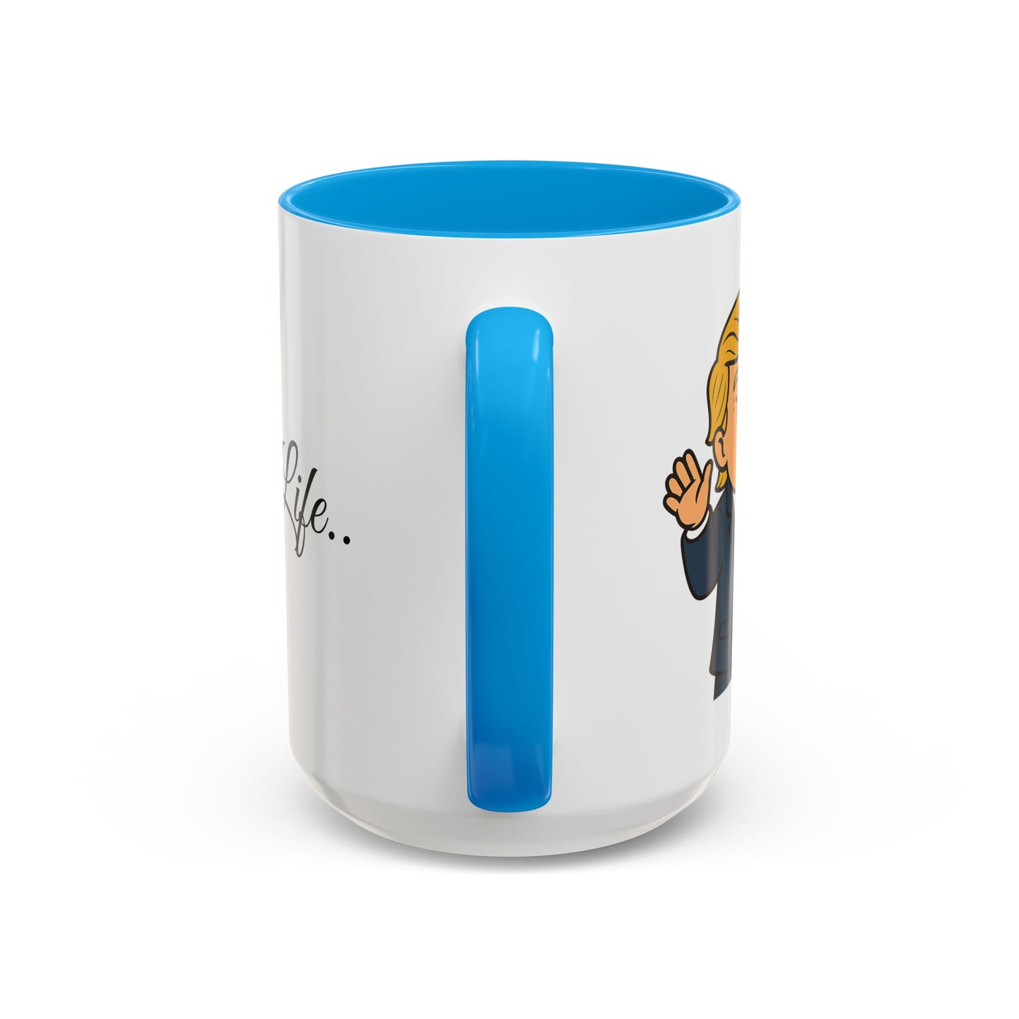 Trump Lies Colorful Humorous Coffee Mug