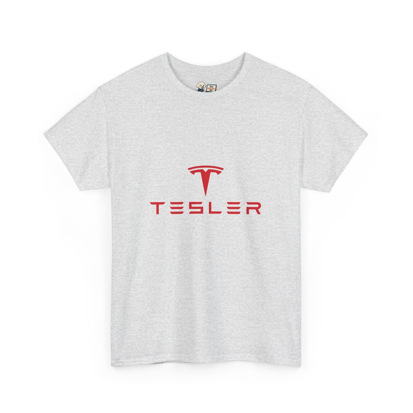 I Love Tesler - Heavy Cotton Tee - Cool Casual Wear