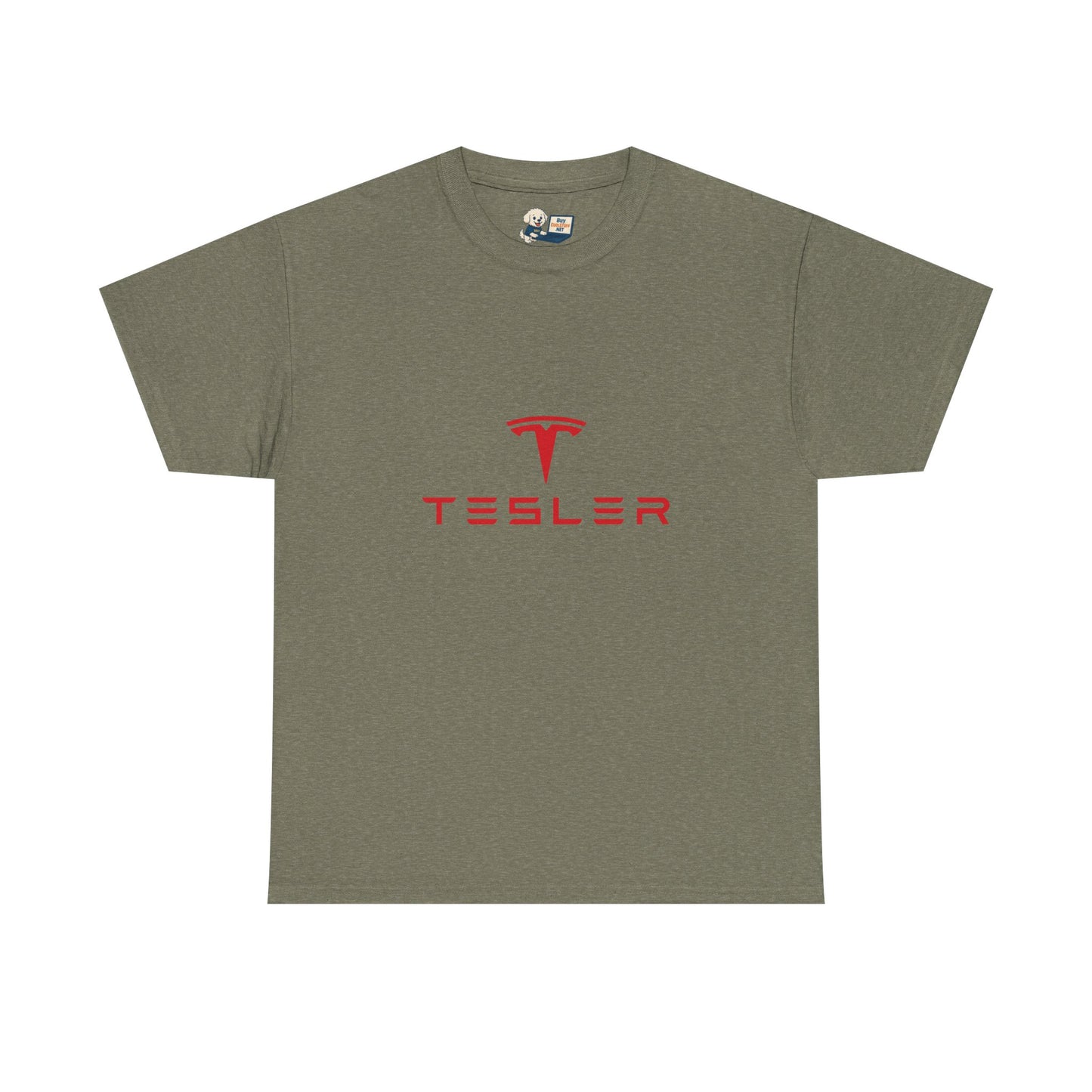 I Love Tesler - Heavy Cotton Tee - Cool Casual Wear