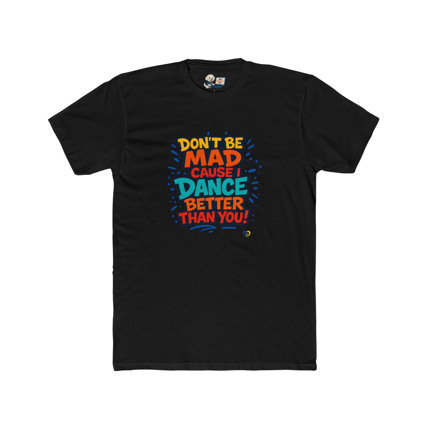Down Syndrome Awareness "Dance" Unisex Cotton Crew Tee - Dance Graffiti Design