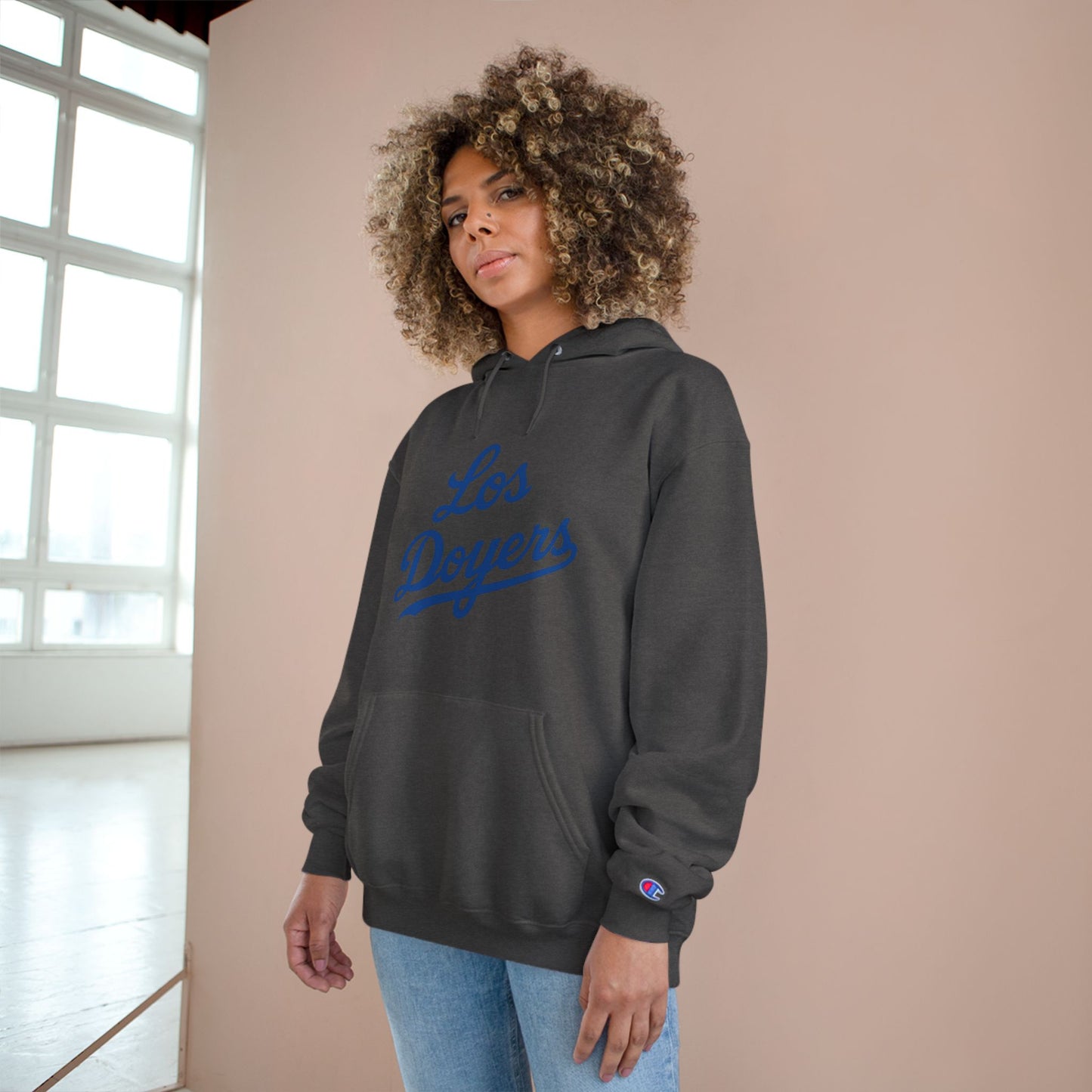 Los Doyers Unisex Champion Hoodie - Men & Women