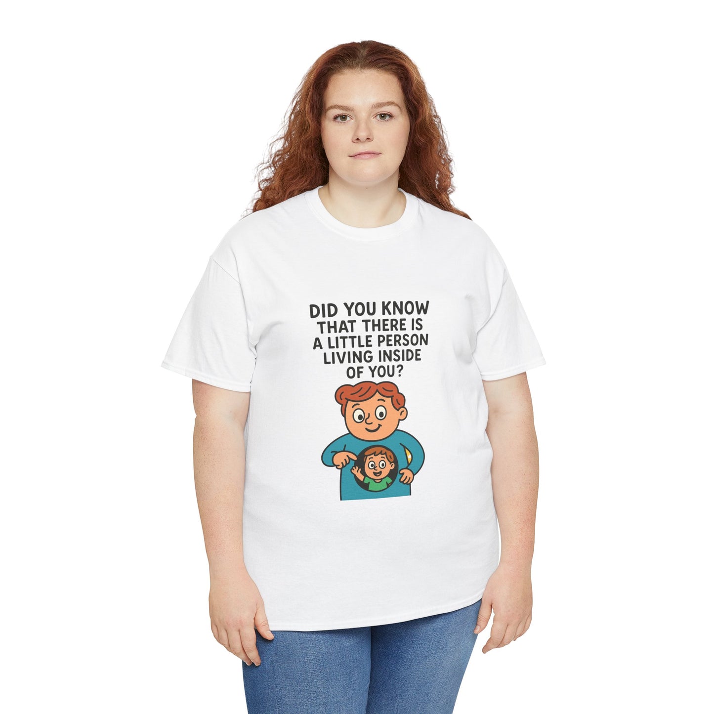 Mental Health "Inner Child" Unisex Heavy Cotton Tee - Original Design