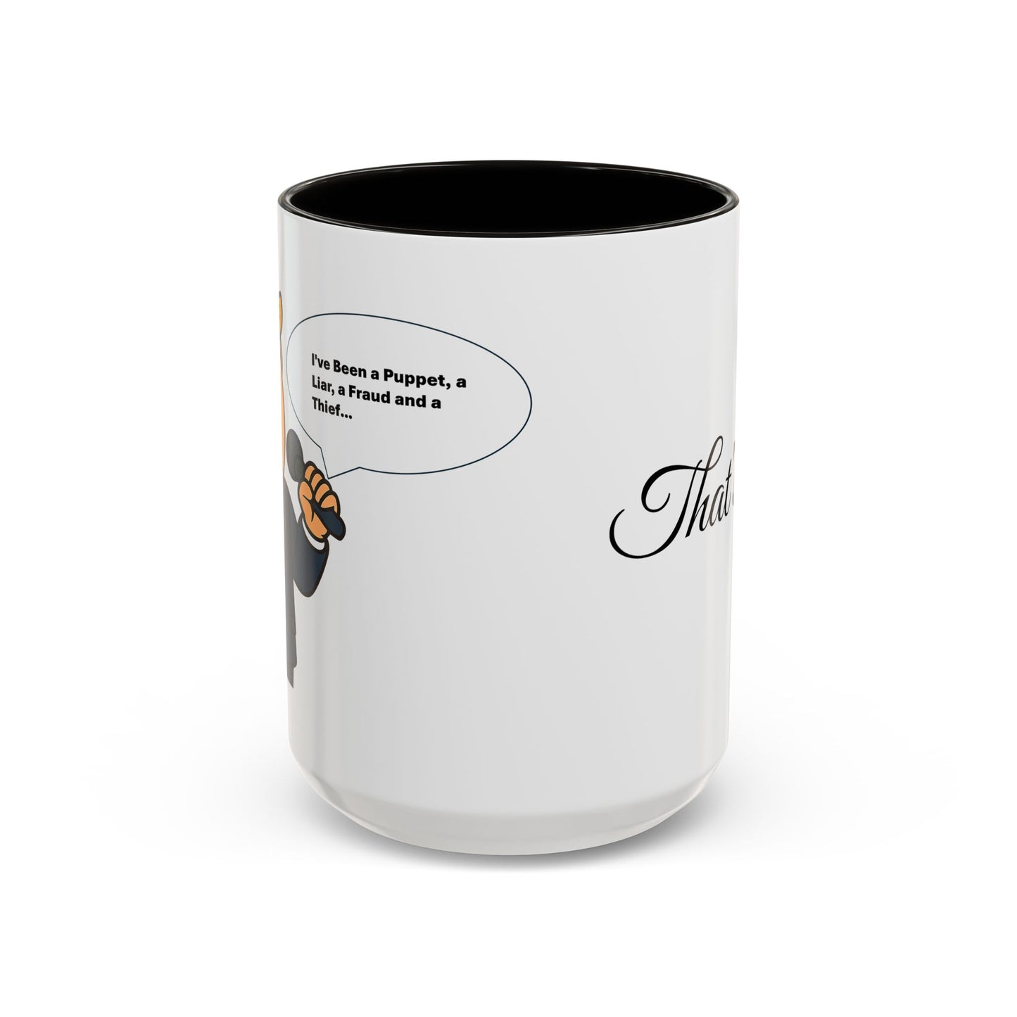 Trump Lies Colorful Humorous Coffee Mug