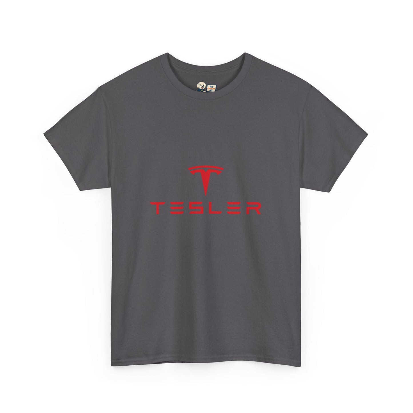 I Love Tesler - Heavy Cotton Tee - Cool Casual Wear