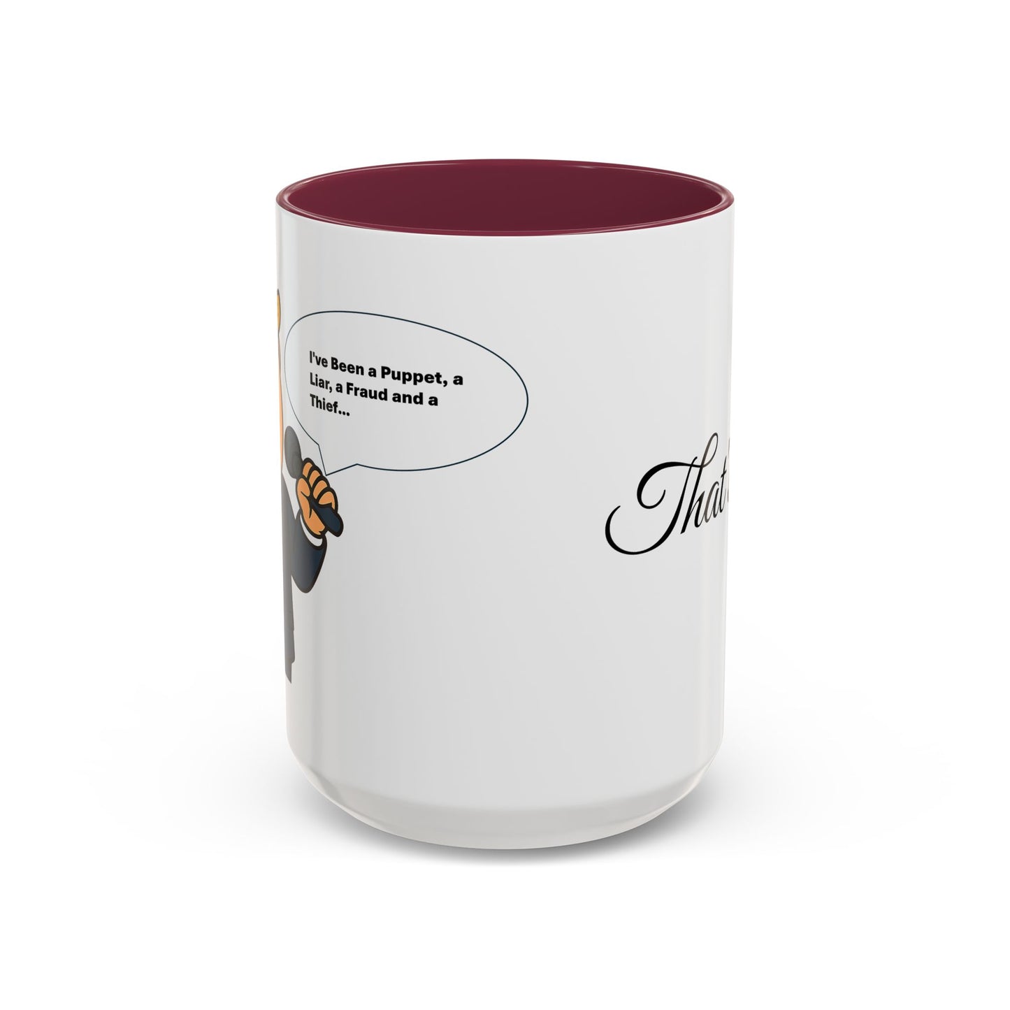 Trump Lies Colorful Humorous Coffee Mug