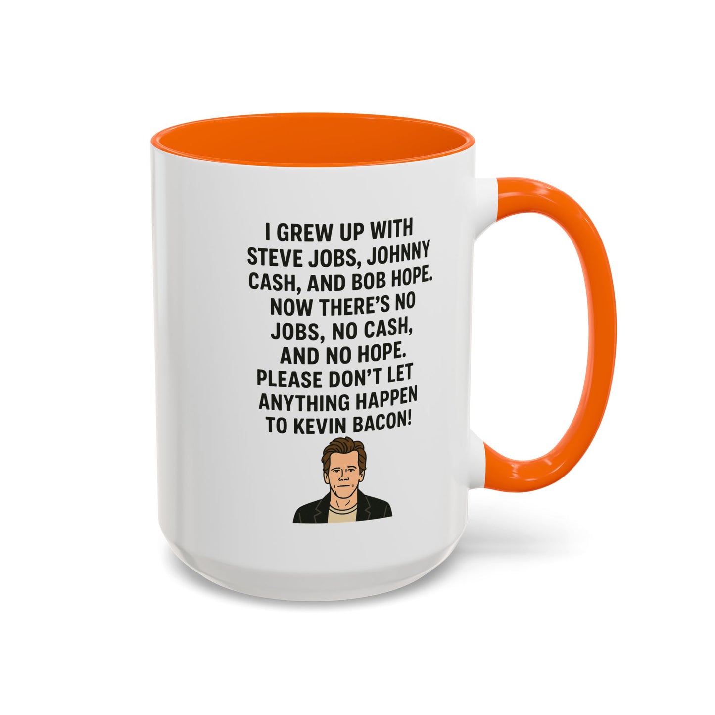 Funny "KEVIN BACON" Coffee Mug - 15oz - Perfect Gift for Coffee Lovers
