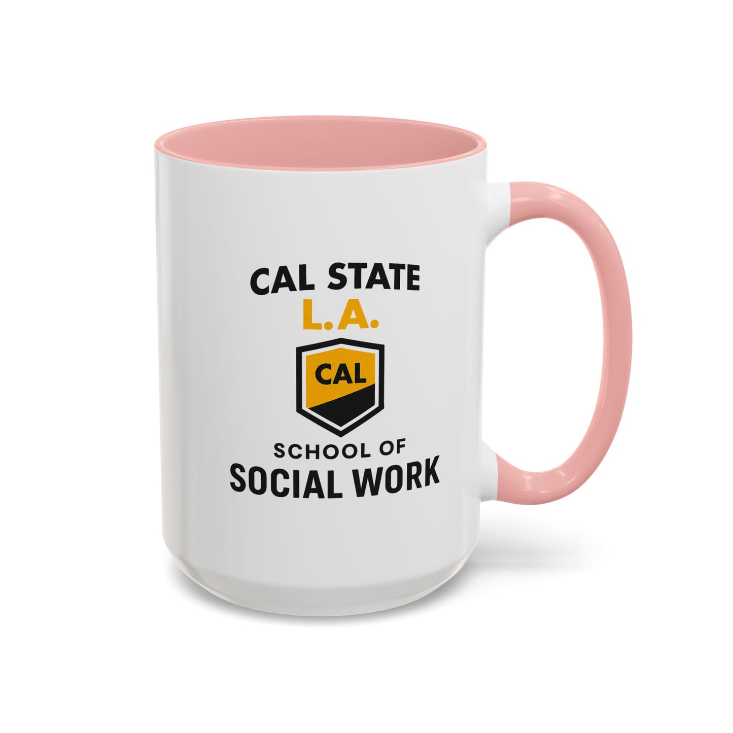 Cal State L.A. - School of Social Work -Accent Mug - 15oz