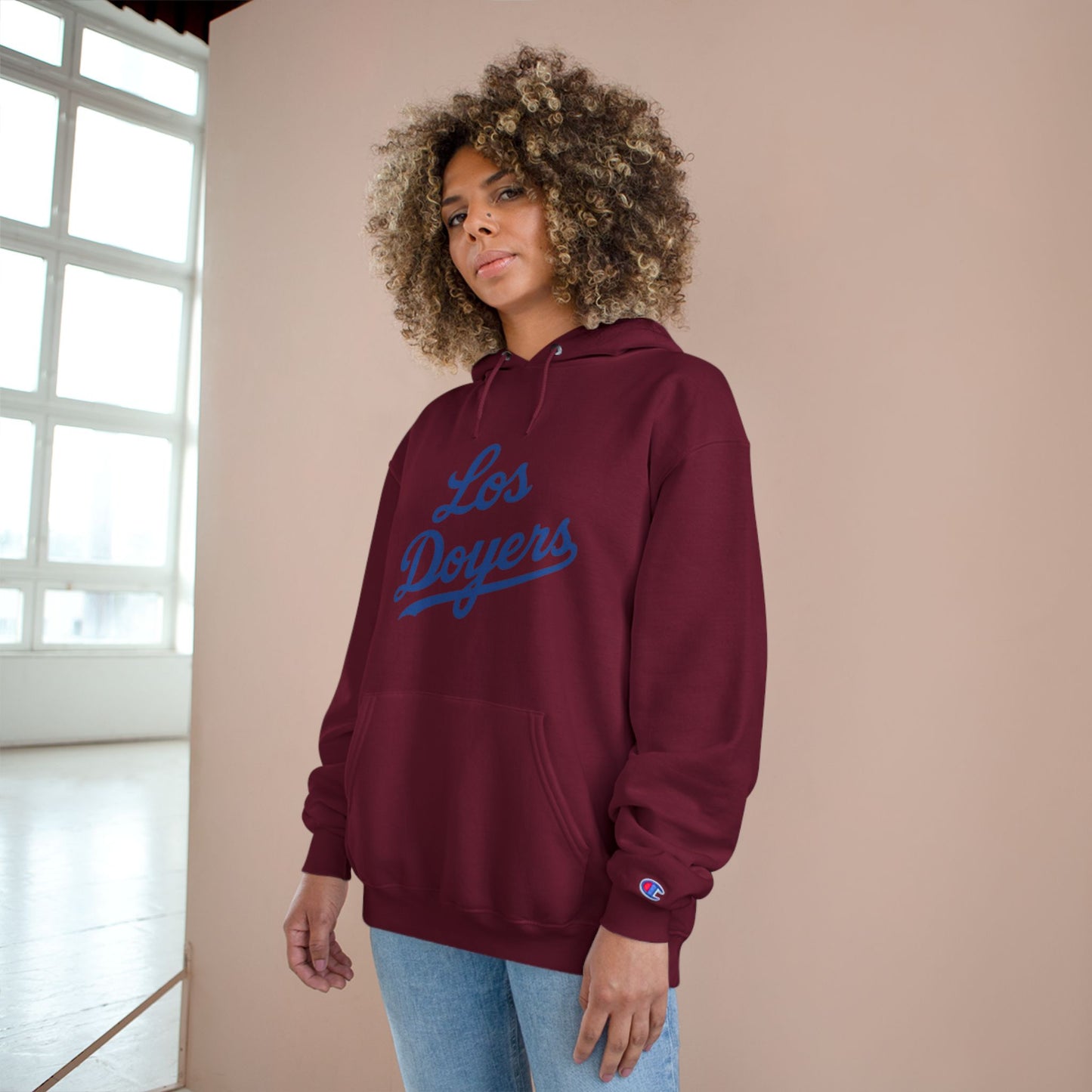 Los Doyers Unisex Champion Hoodie - Men & Women