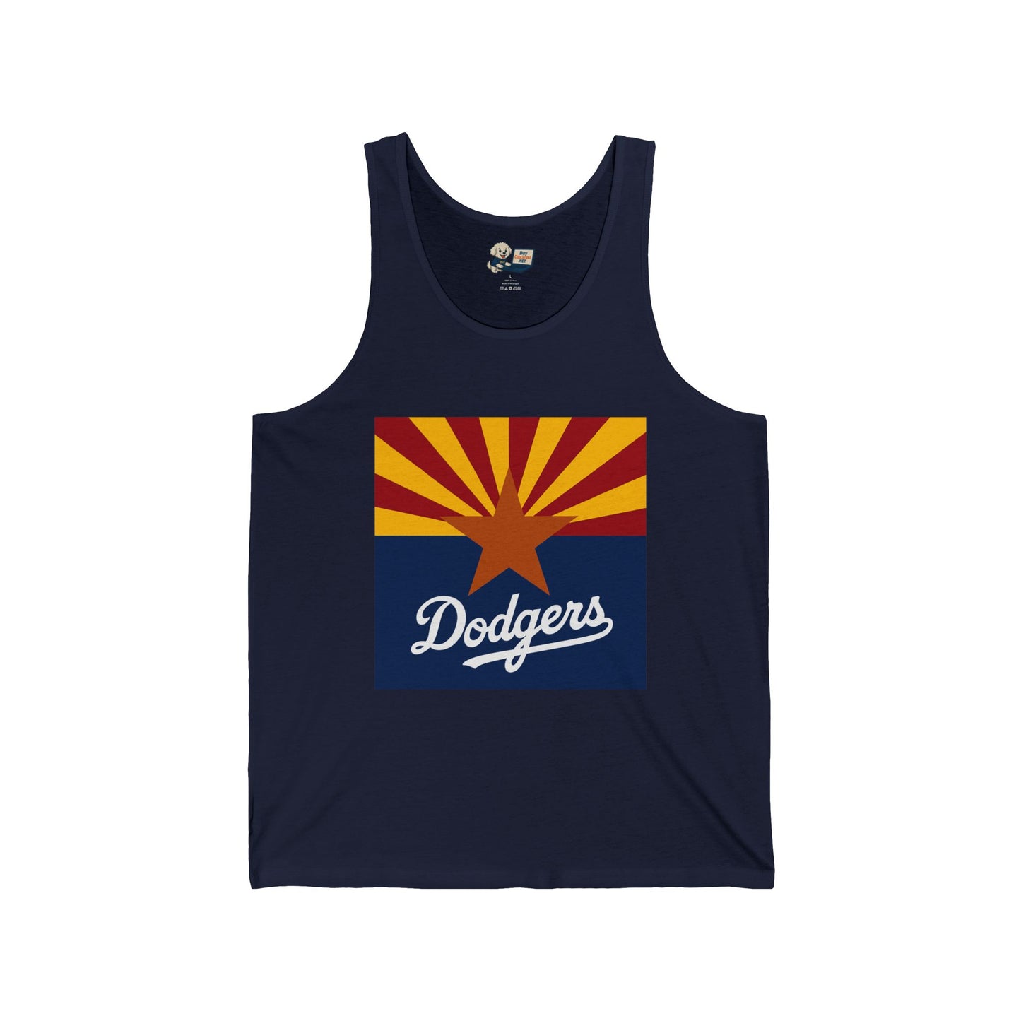 Arizona Dodgers Unisex Jersey Tank - Summer Vibes Apparel