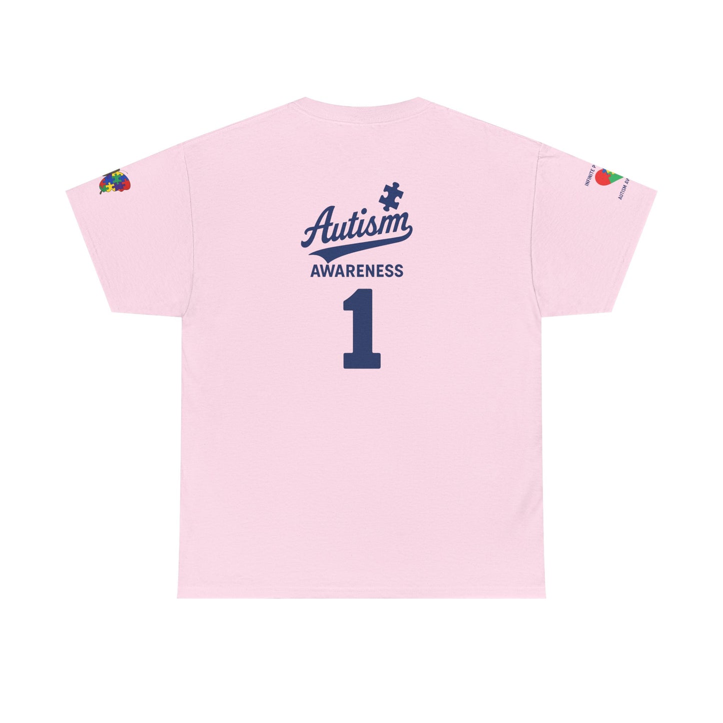 Autism Awareness - Dodgers Tee -Unisex Heavy Cotton Tee - Men & Women