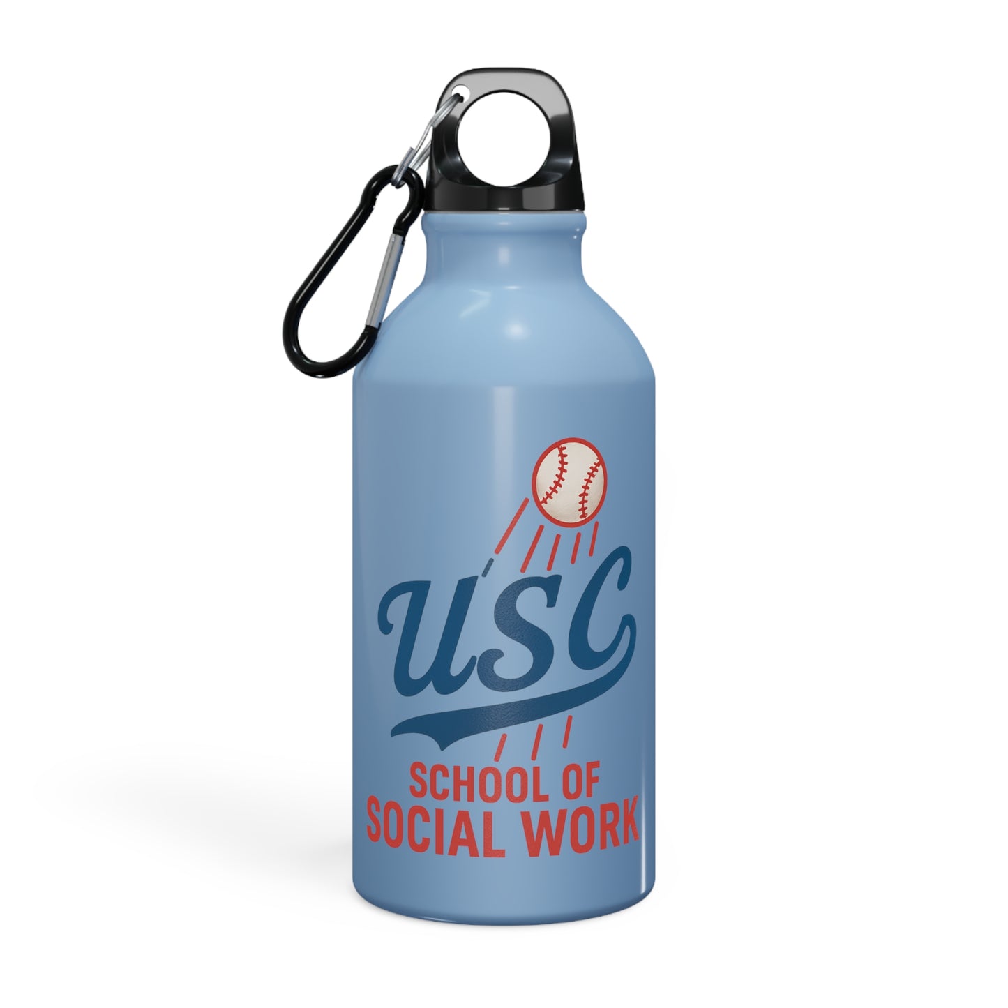 Dodger Inspired Oregon Sport Bottle - Custom USC Social Work Design, Ideal for Students and Professionals, Perfect Gift for Graduations and Celebrations