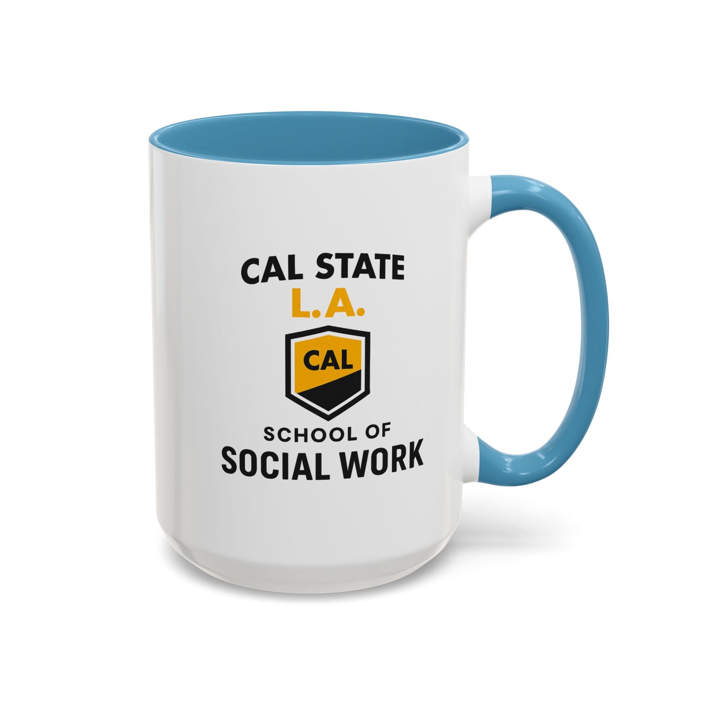 Cal State L.A. - School of Social Work -Accent Mug - 15oz