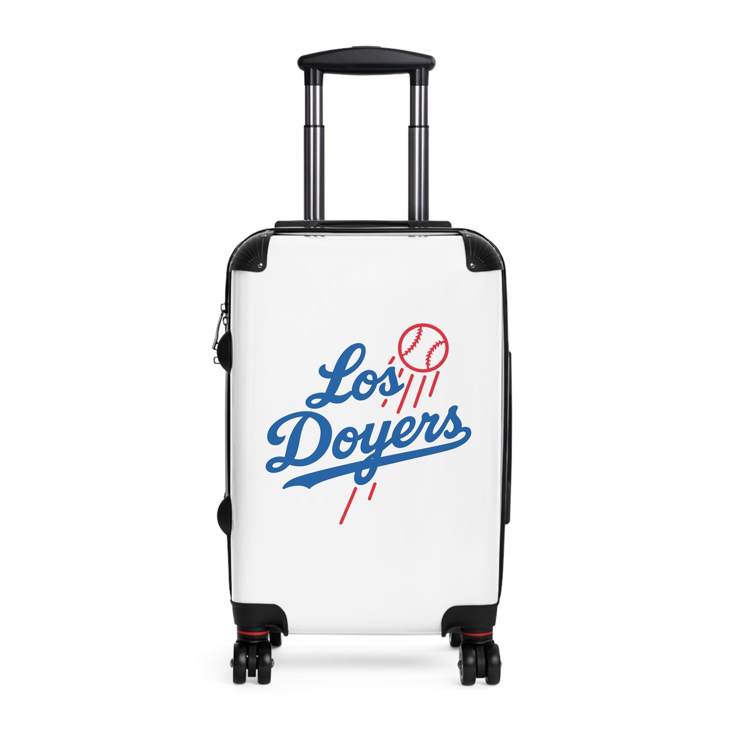 Los Doyers Baseball Carry-On Suitcase - Stylish Travel Luggage for Sports Fans