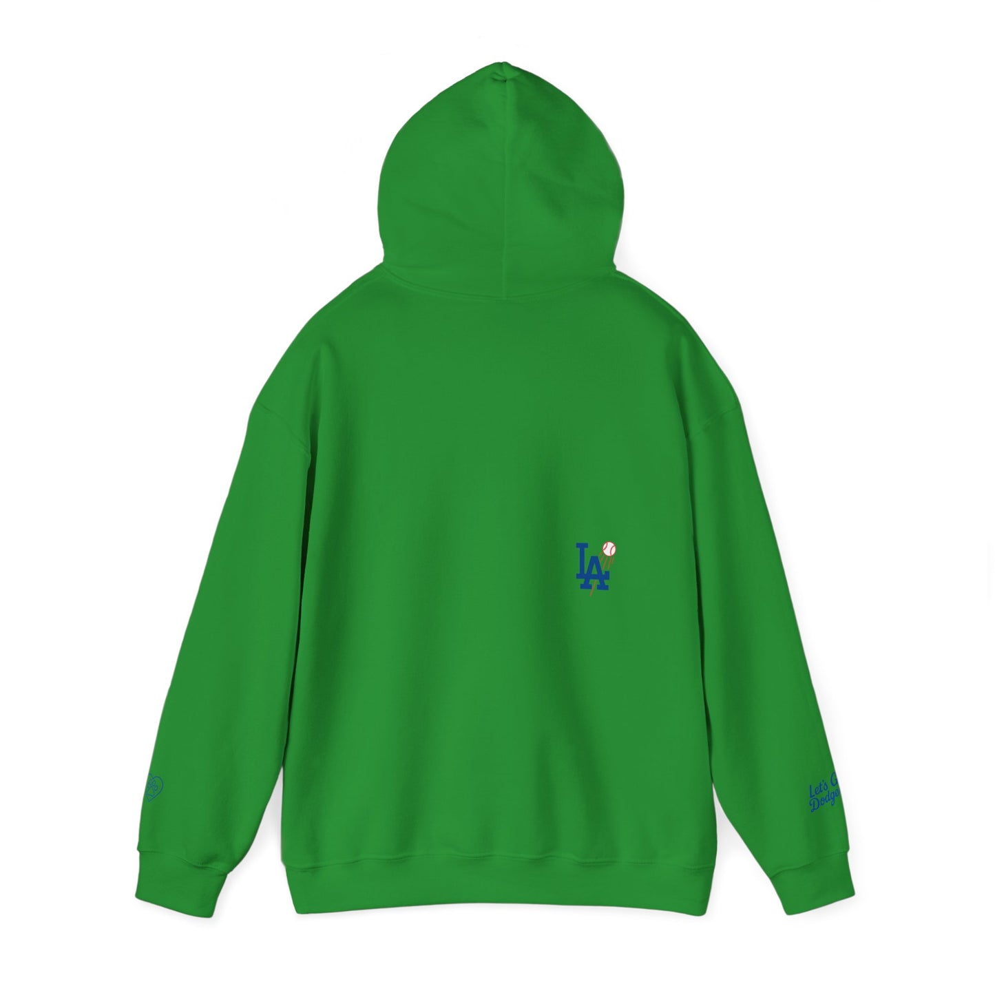 "My Shih Tzu Poodle is a Dodgers Fan" Unisex Dog Lover Hoodie