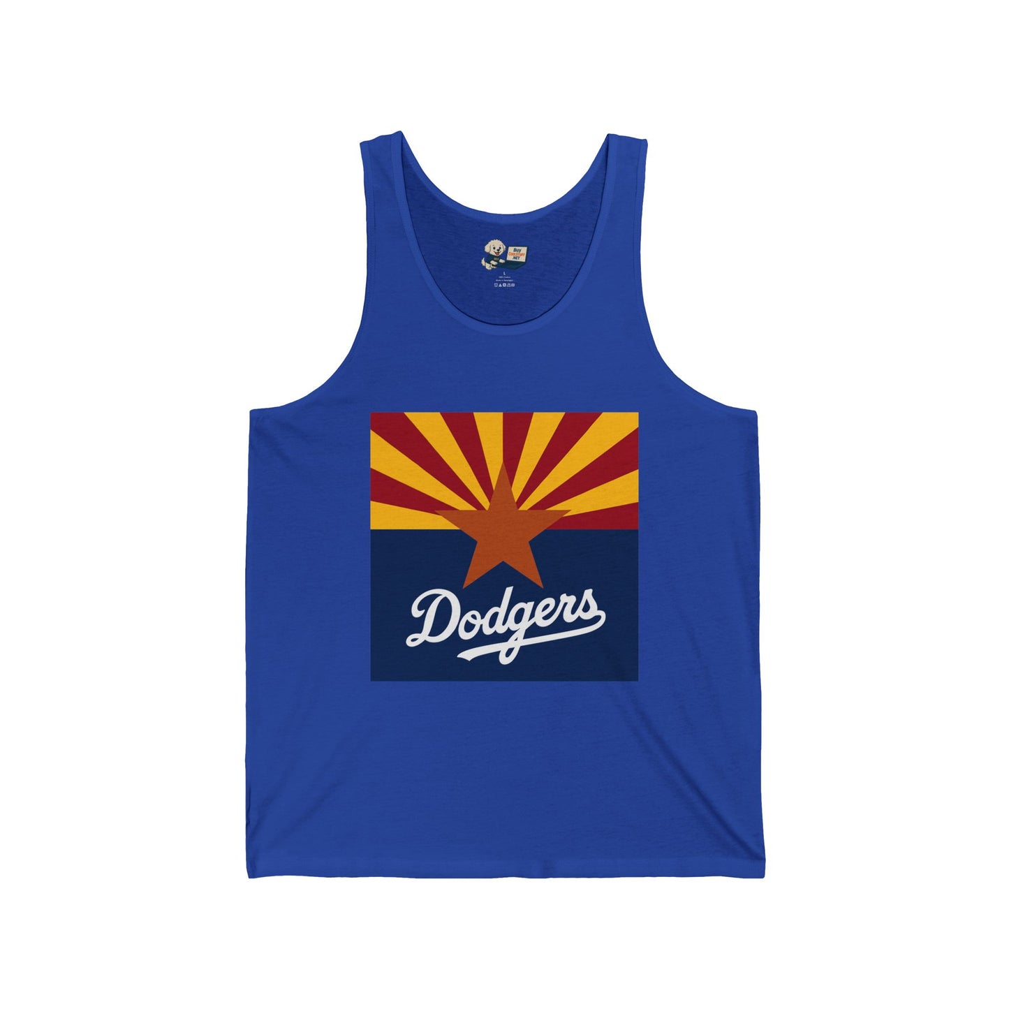 Arizona Dodgers Unisex Jersey Tank - Summer Vibes Apparel